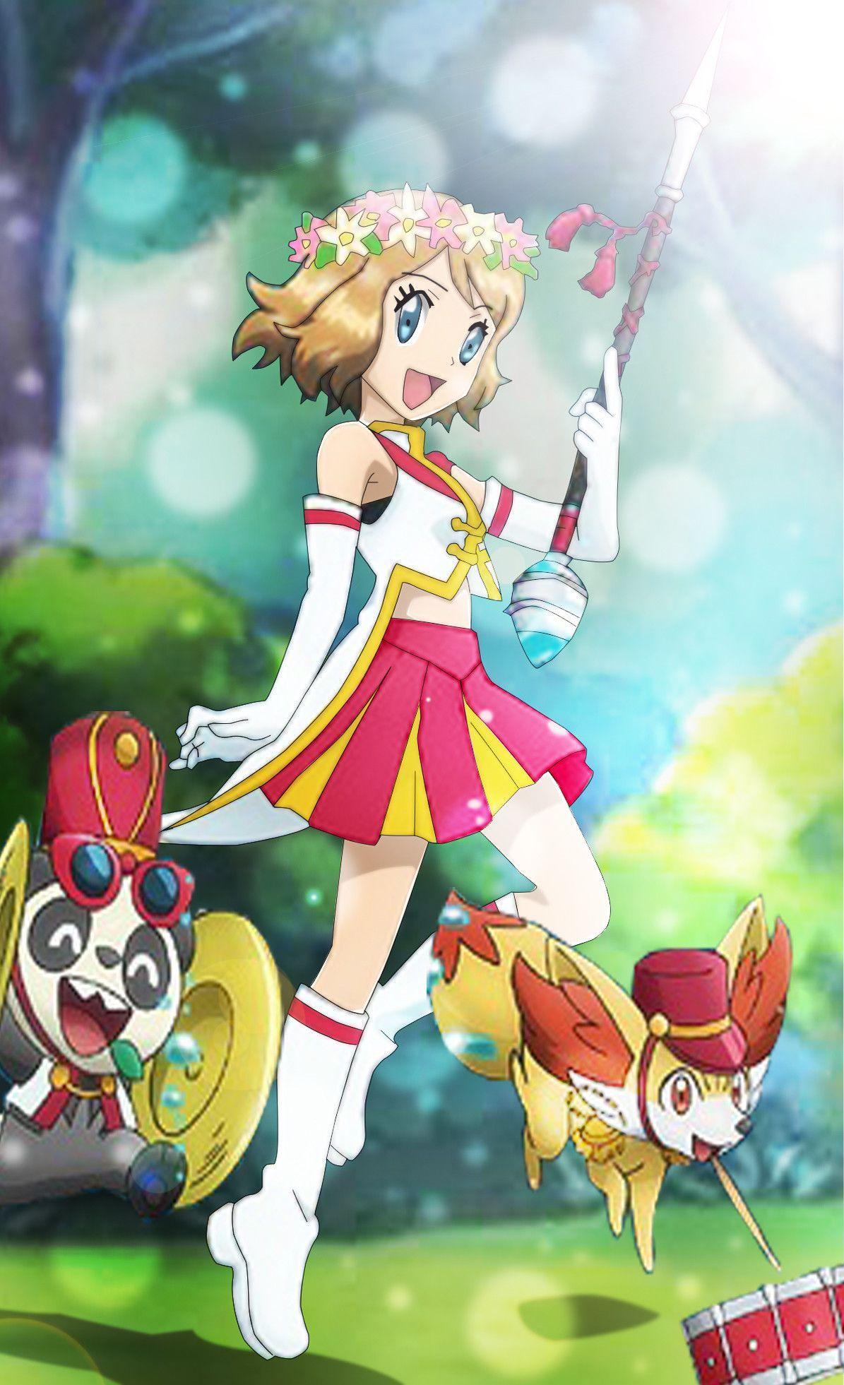 1195x1961 Free download 1195x1961 Pokemon XY Serena Wallpaper