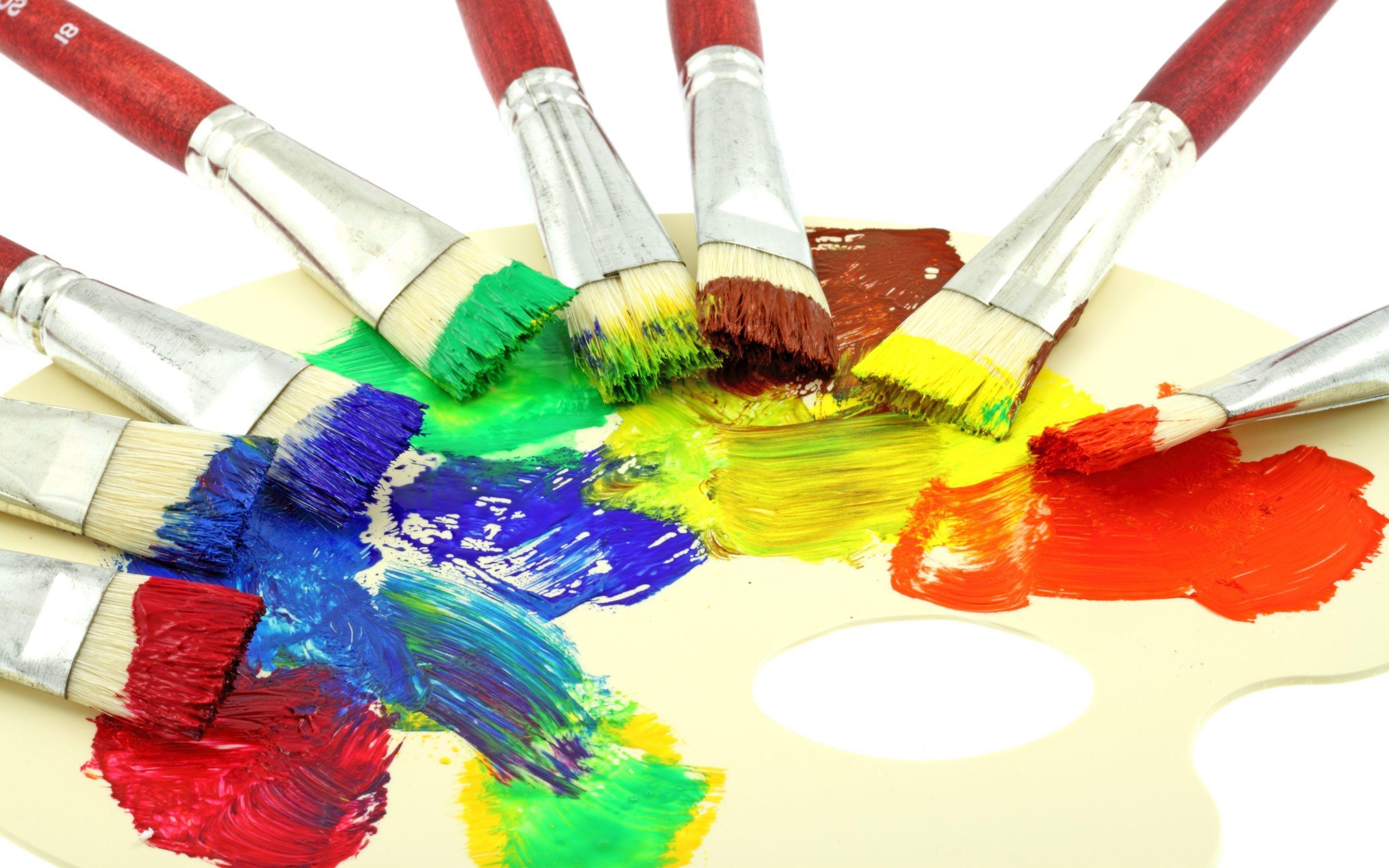 2880x1800 Paintbrush Wallpaper