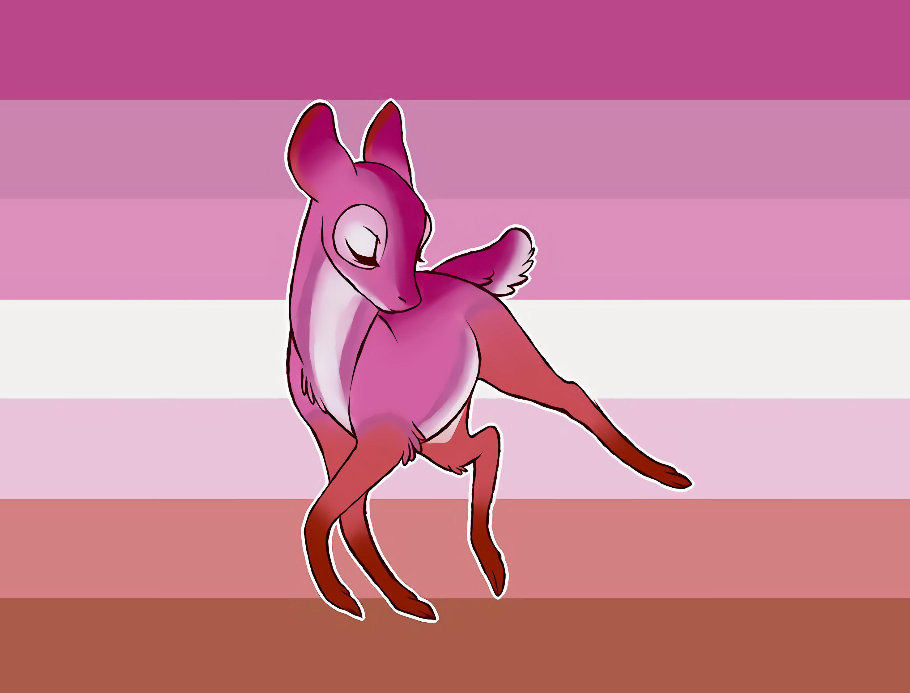2944x2244 Lesbian Flag Wallpaper Phone
