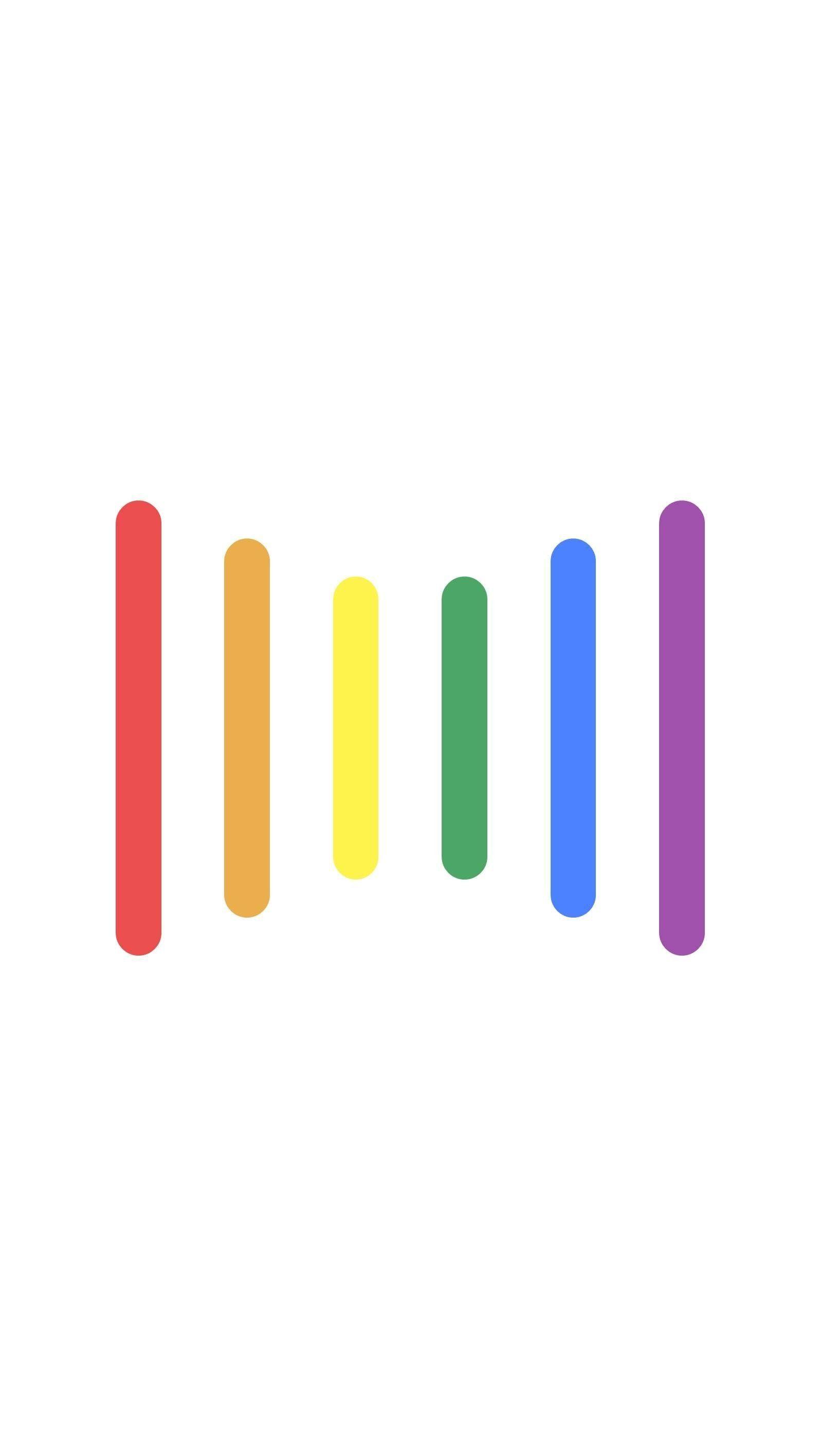 1595x2834 iPhone Pride Rainbow Wallpaper
