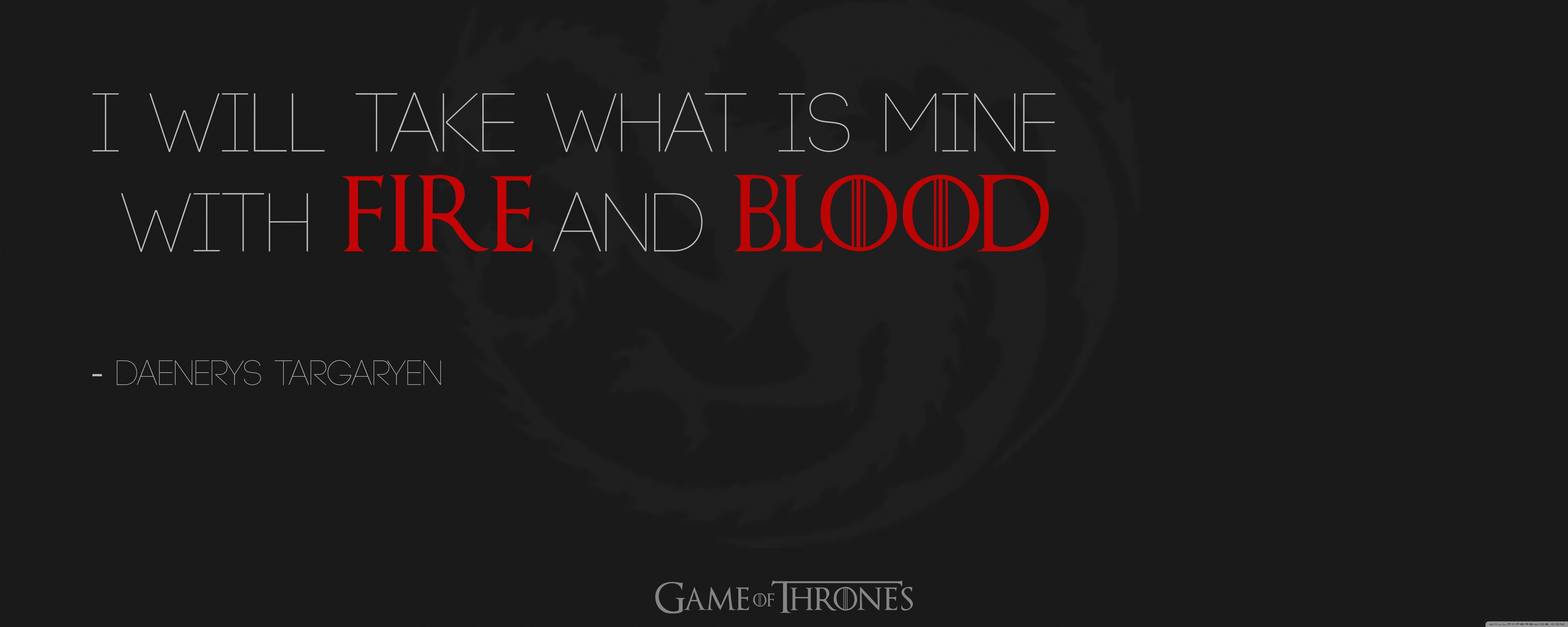 7500x3000 Game of Thrones Quote Ultra HD Desktop Background Wallpaper for 4K