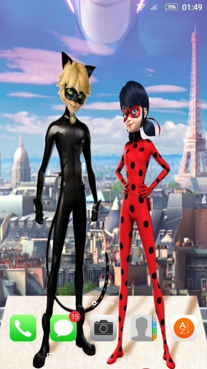 720x1280 Ladybug & Cat Noir Wallpaper HD for Android