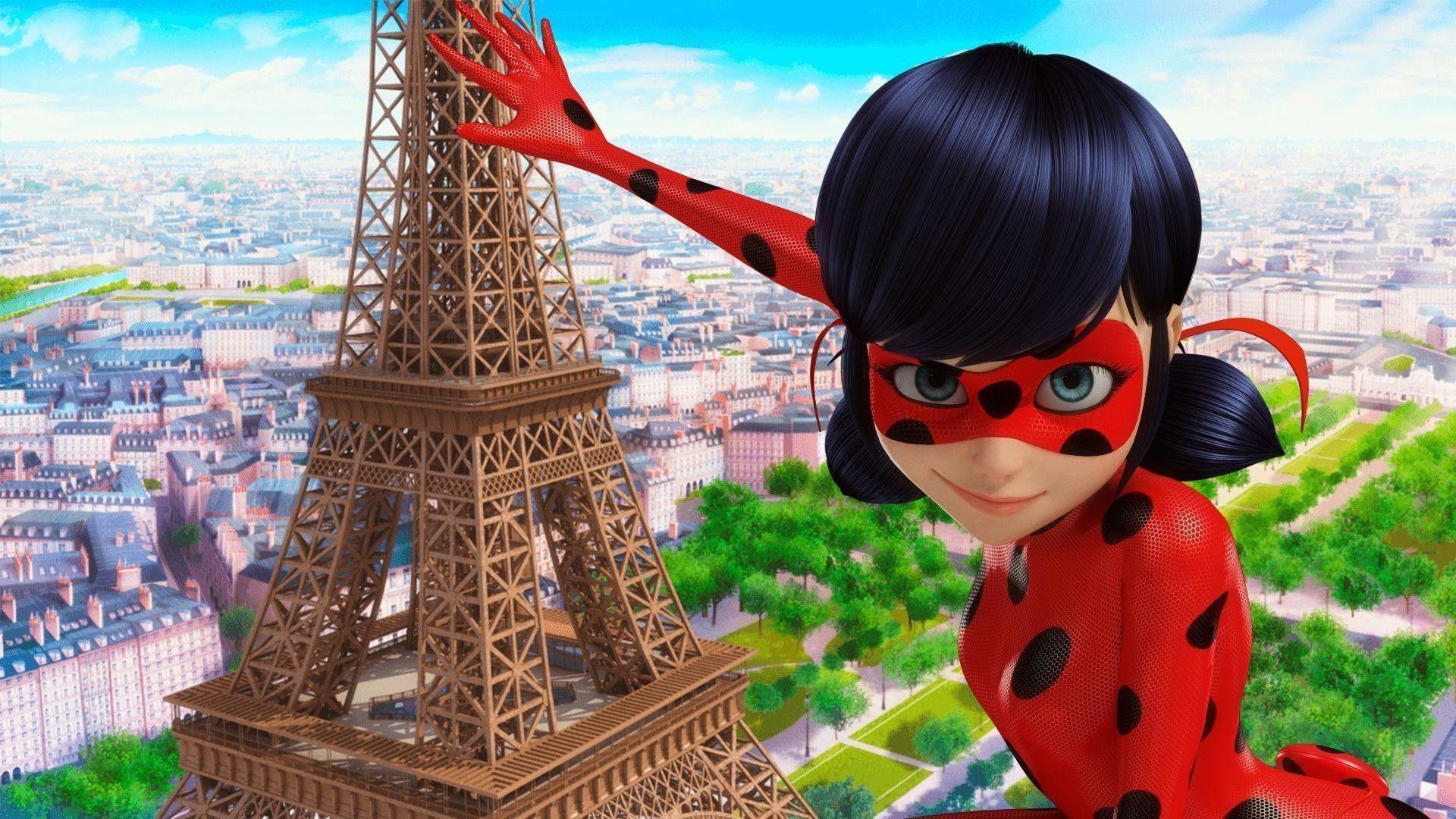 1920x1080 Lady Bug Wallpaper
