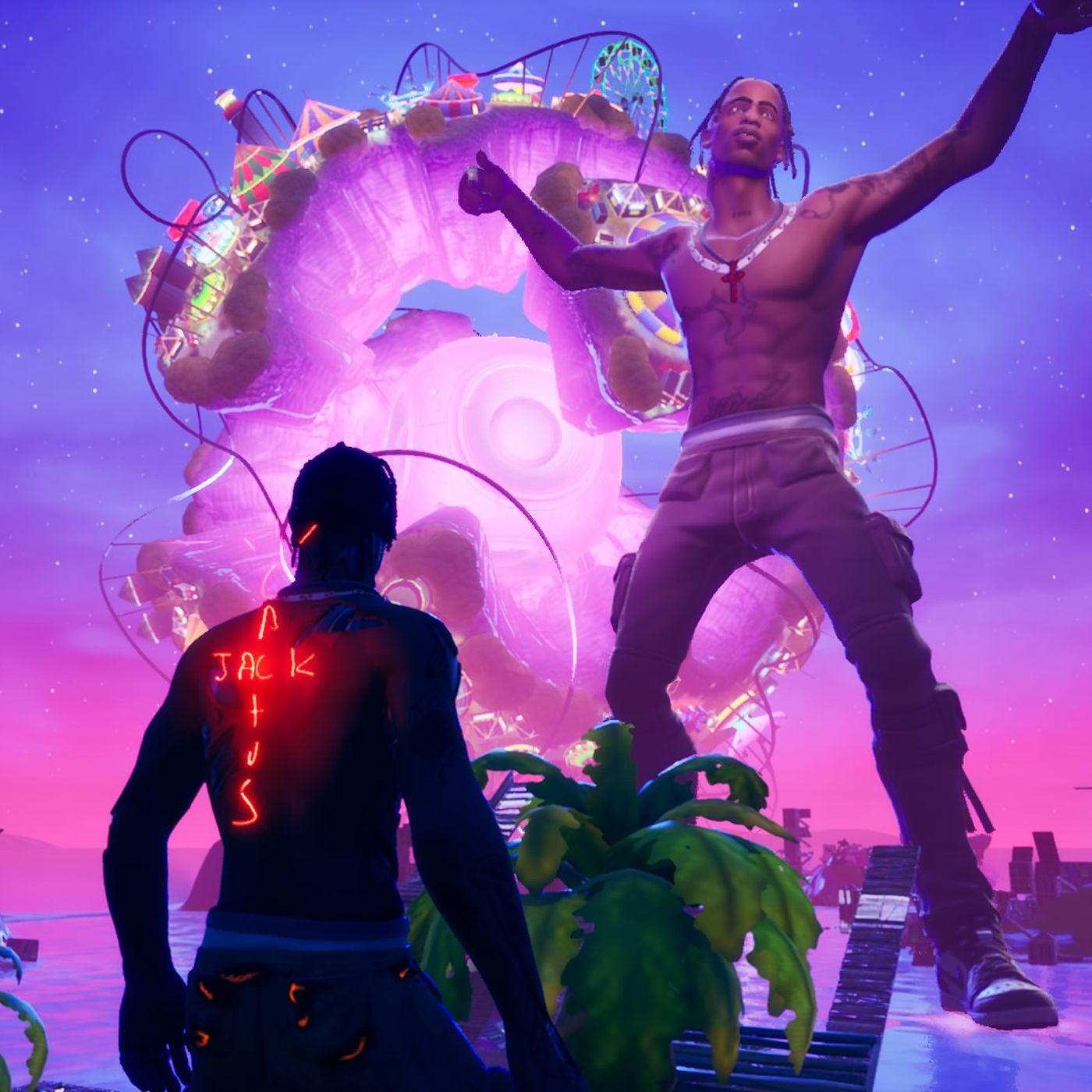 1400x1400 Travis Scott's first Fortnite concert was surreal and spectacular