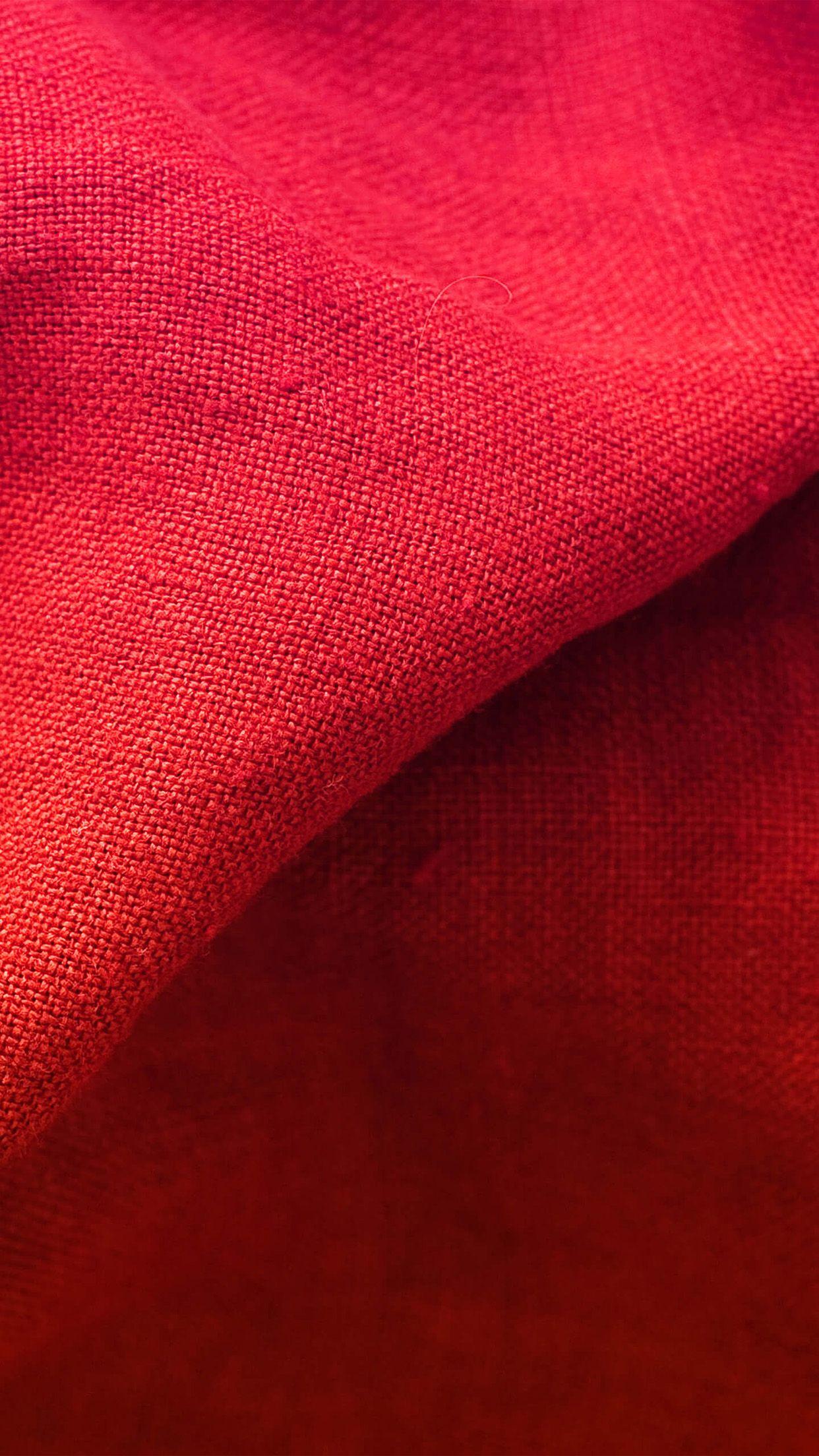 1242x2208 iPhone 6 wallpaper. fabric red texture