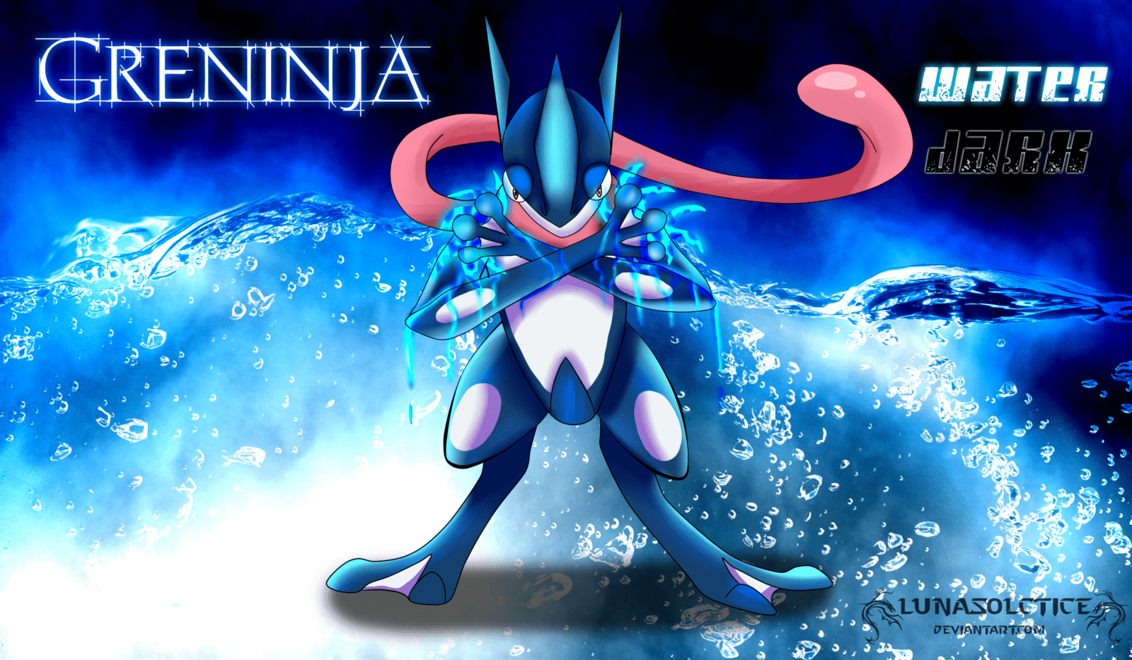 1600x933 Pokemon Greninja Wallpaper