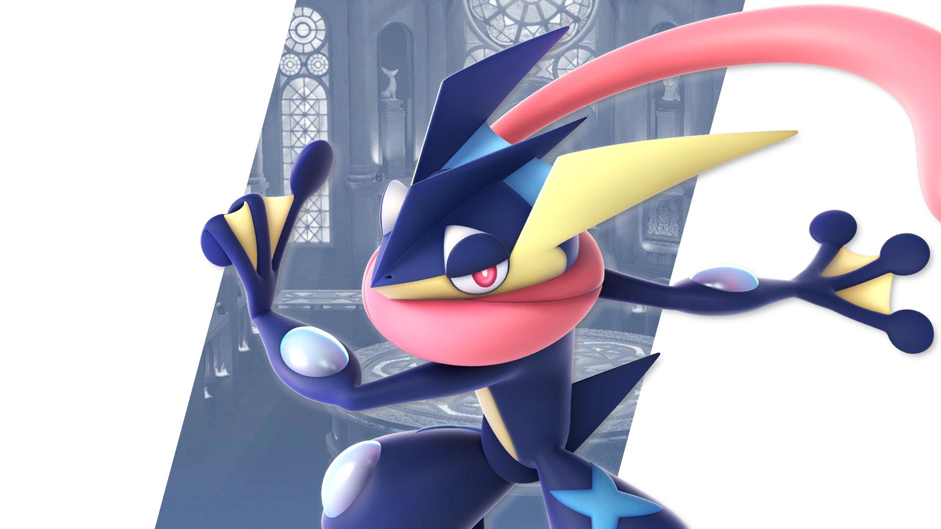 1929x1085 Super Smash Bros Ultimate Greninja Wallpaper. Cat with Monocle