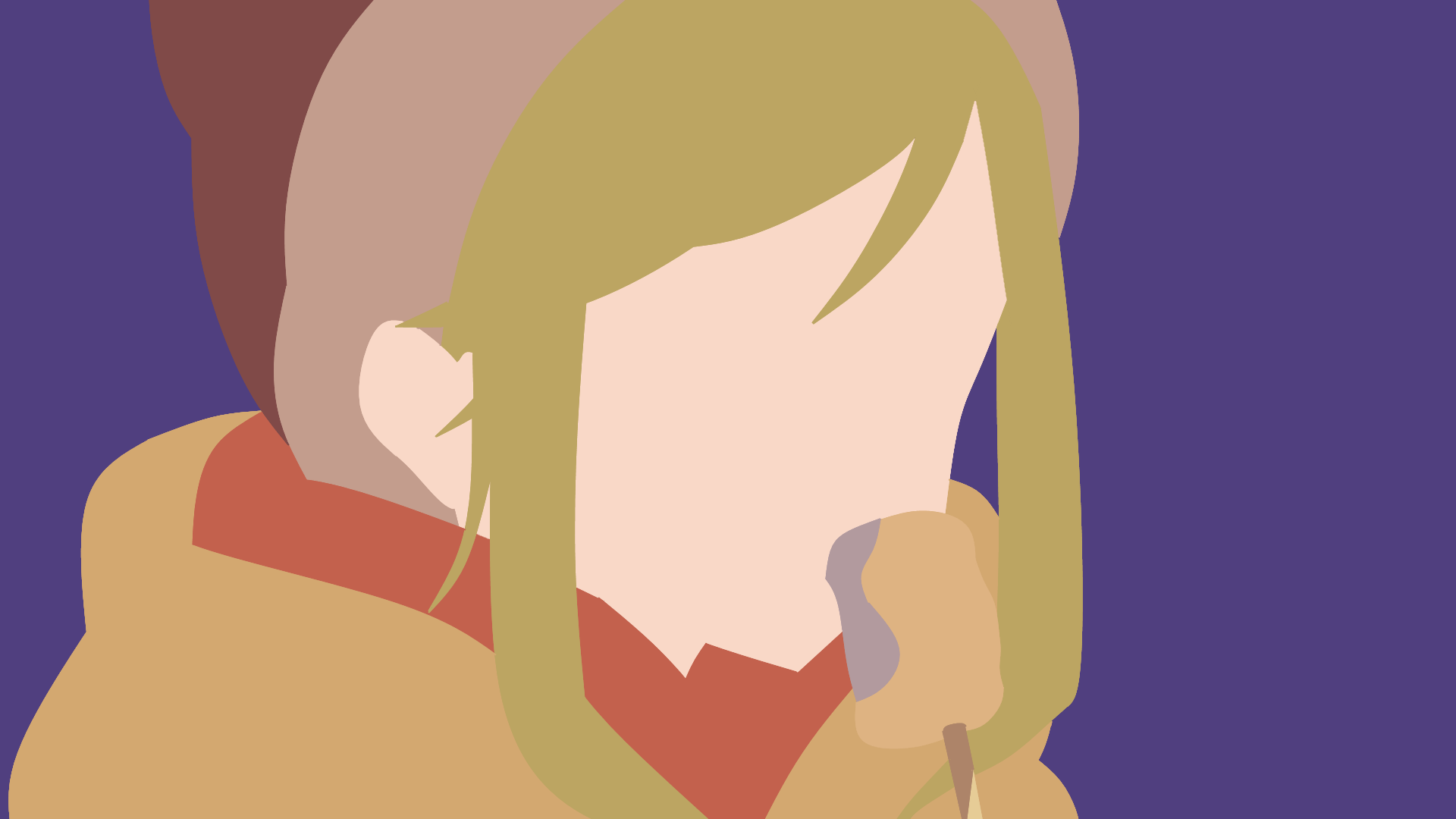 1920x1080 OC Aoi Wallpaper (Yuru Camp Series)