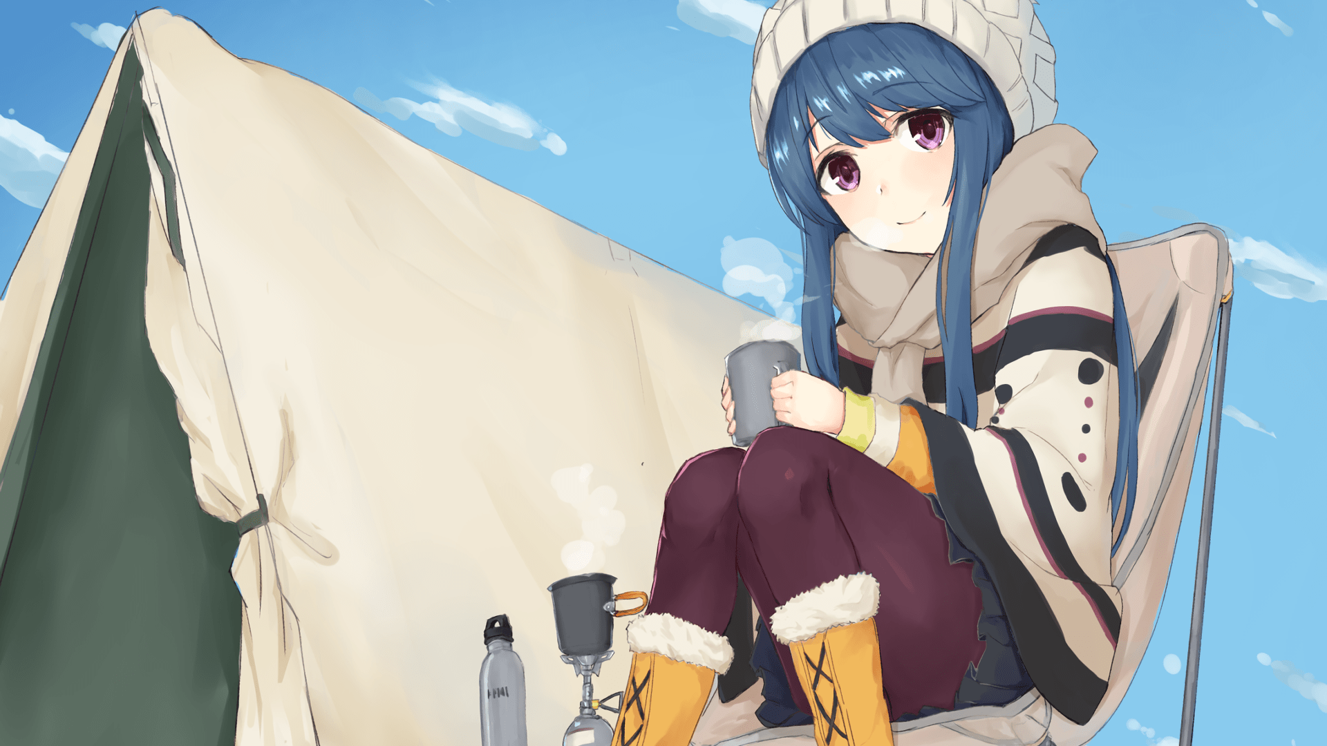 1920x1080 Free download Laid Back Camp Wallpaper 11 1920 X 1356 stmednet