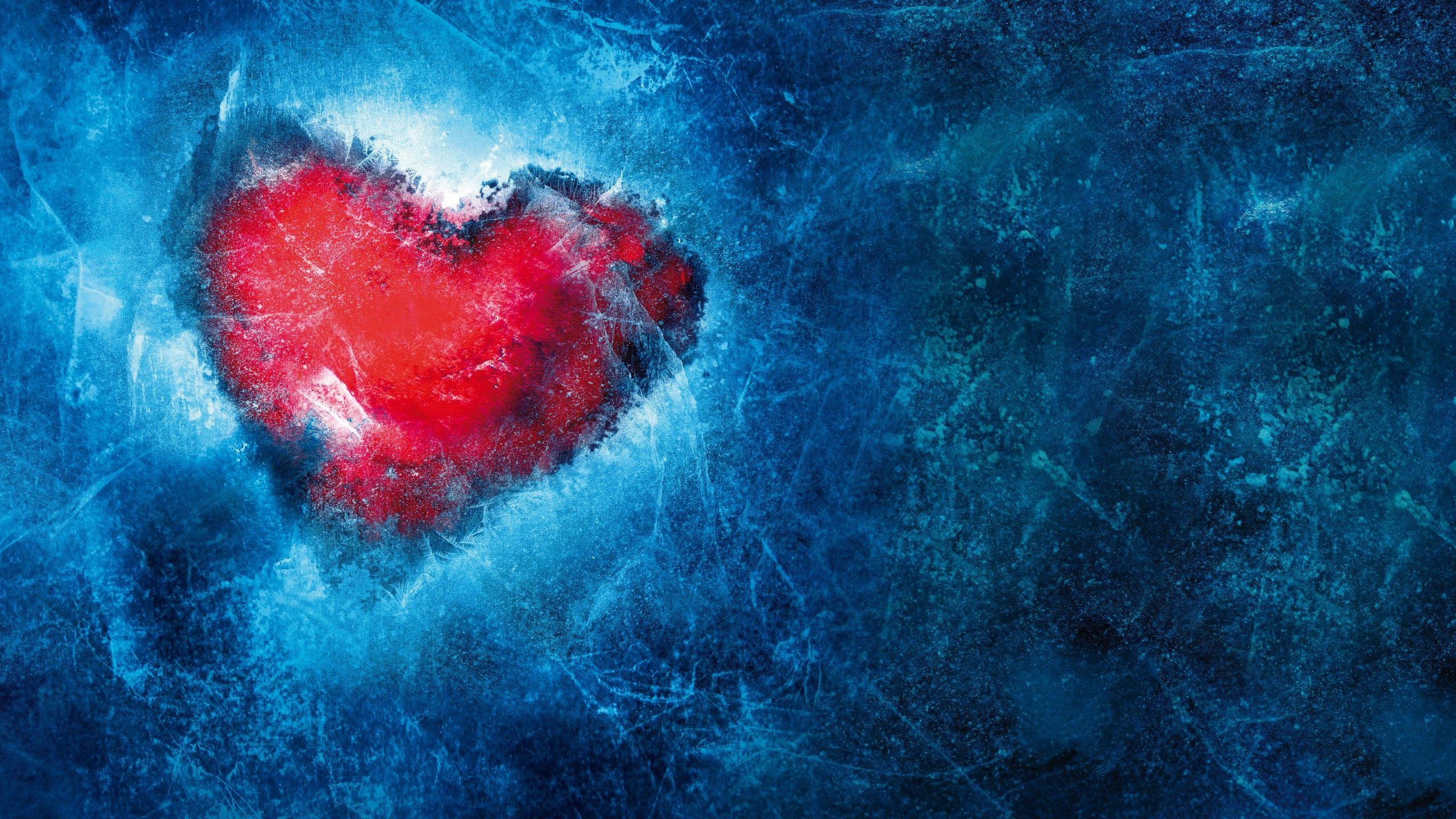 2560x1440 Frozen Heart 4k