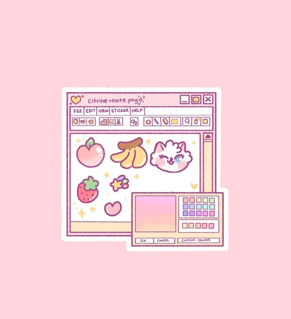 1166x1280 Kawaii Pinterest Aesthetic Wallpaper