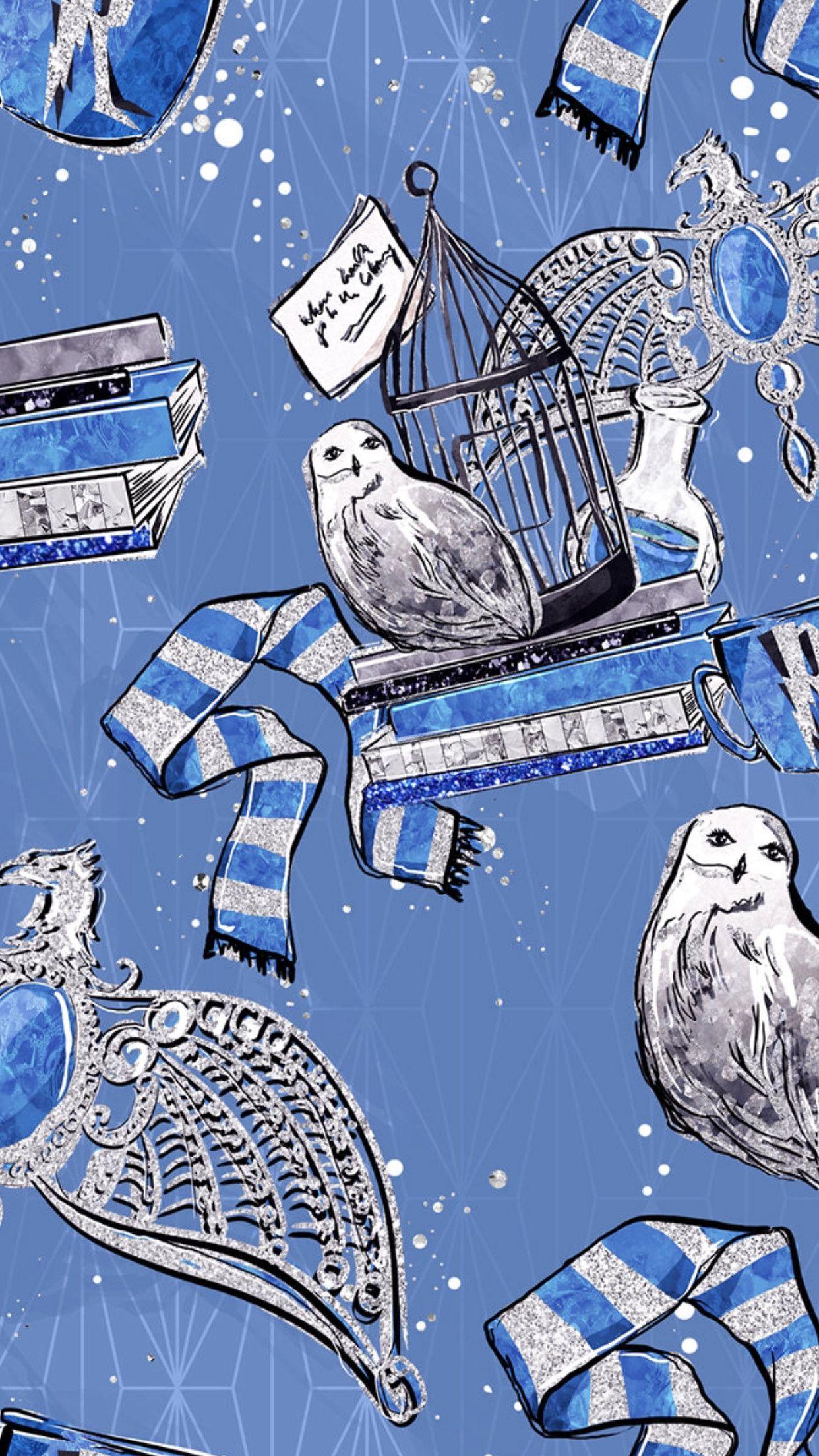 1242x2208 Ravenclaw Wallpaper