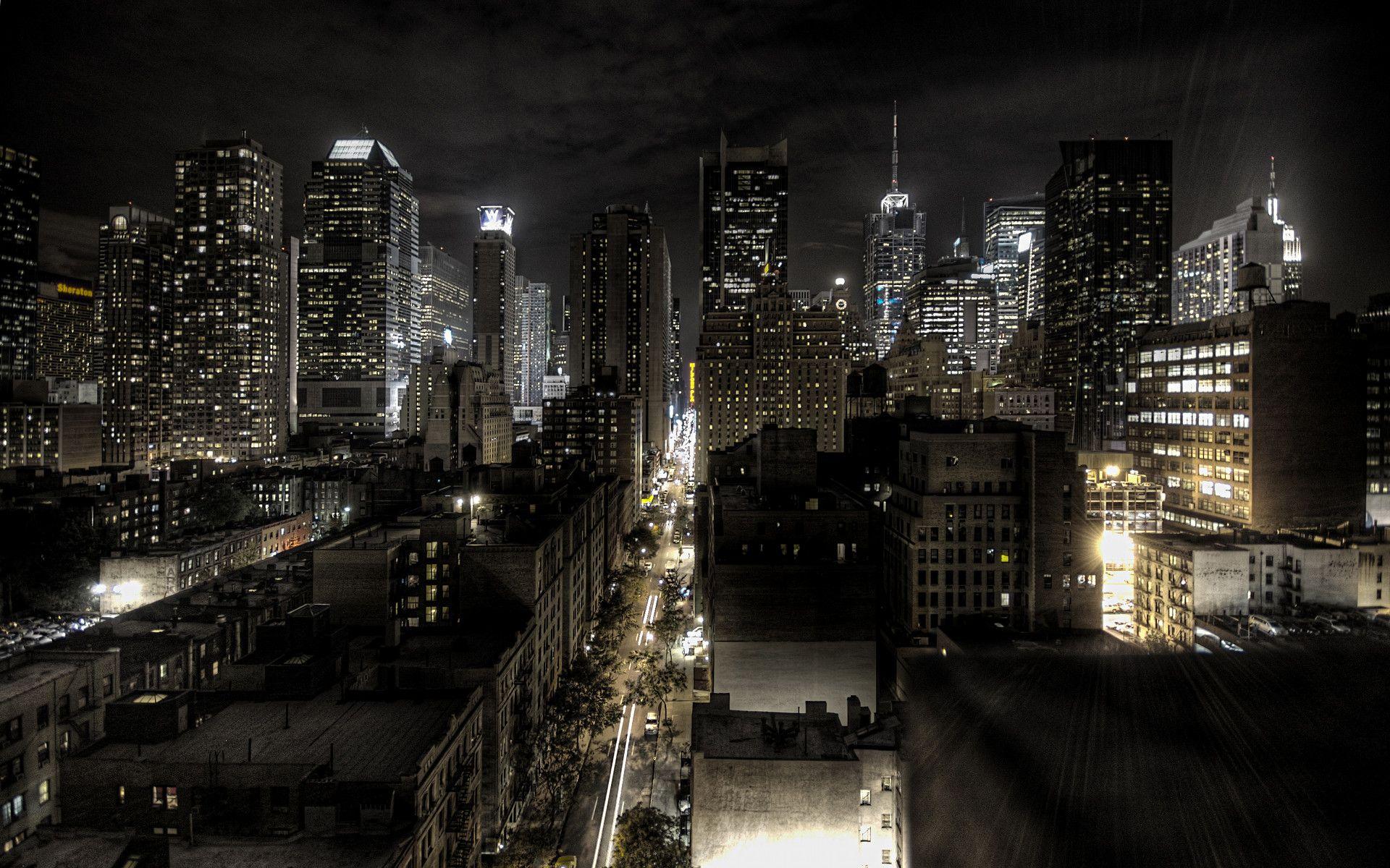 1920x1200 Free download 1920x1200px New York Night Wallpaper [1920x1200]