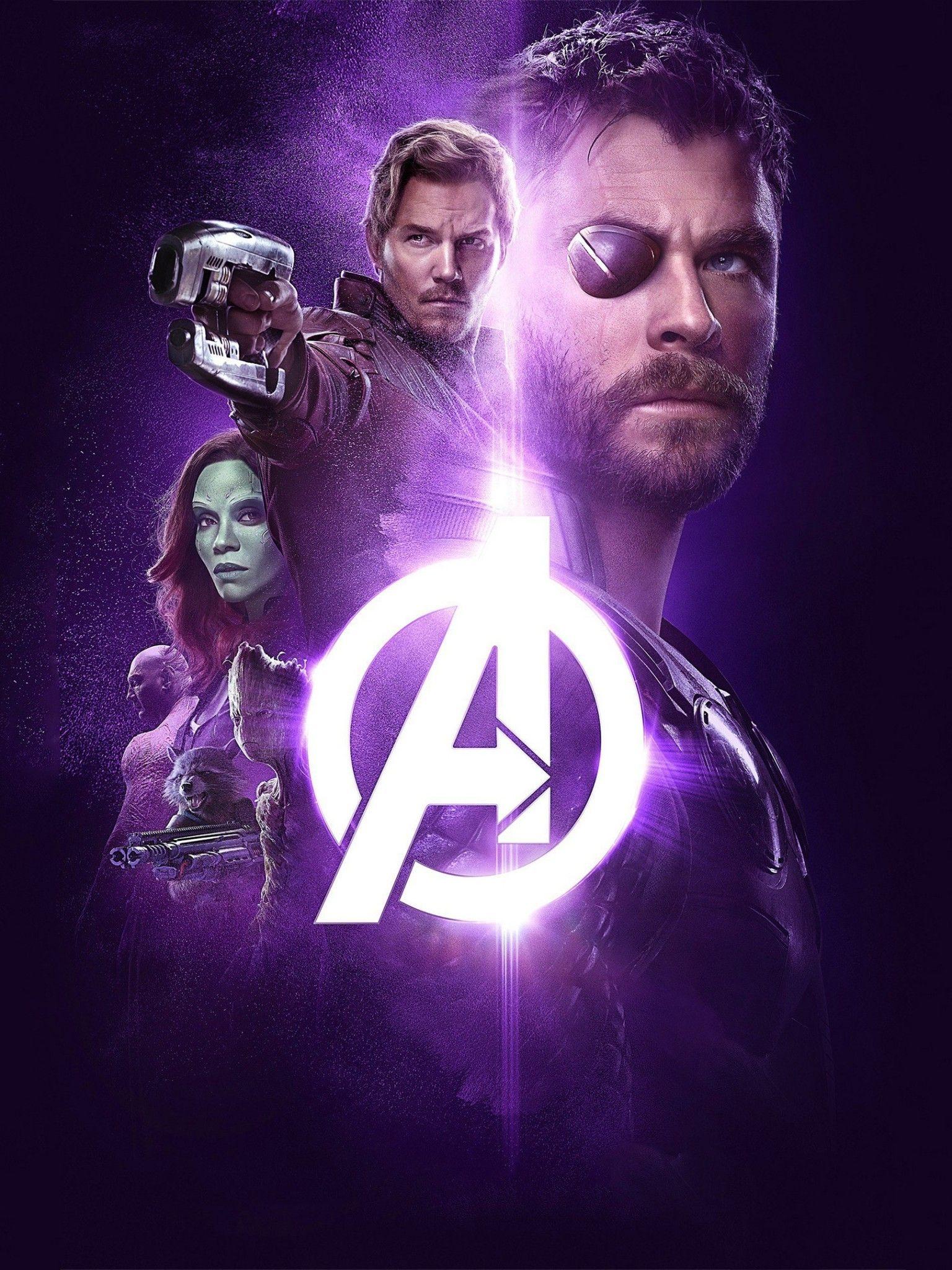 1536x2048 Download 1536x2048 Thor, Gamora, Avengers: Infinity War Wallpaper