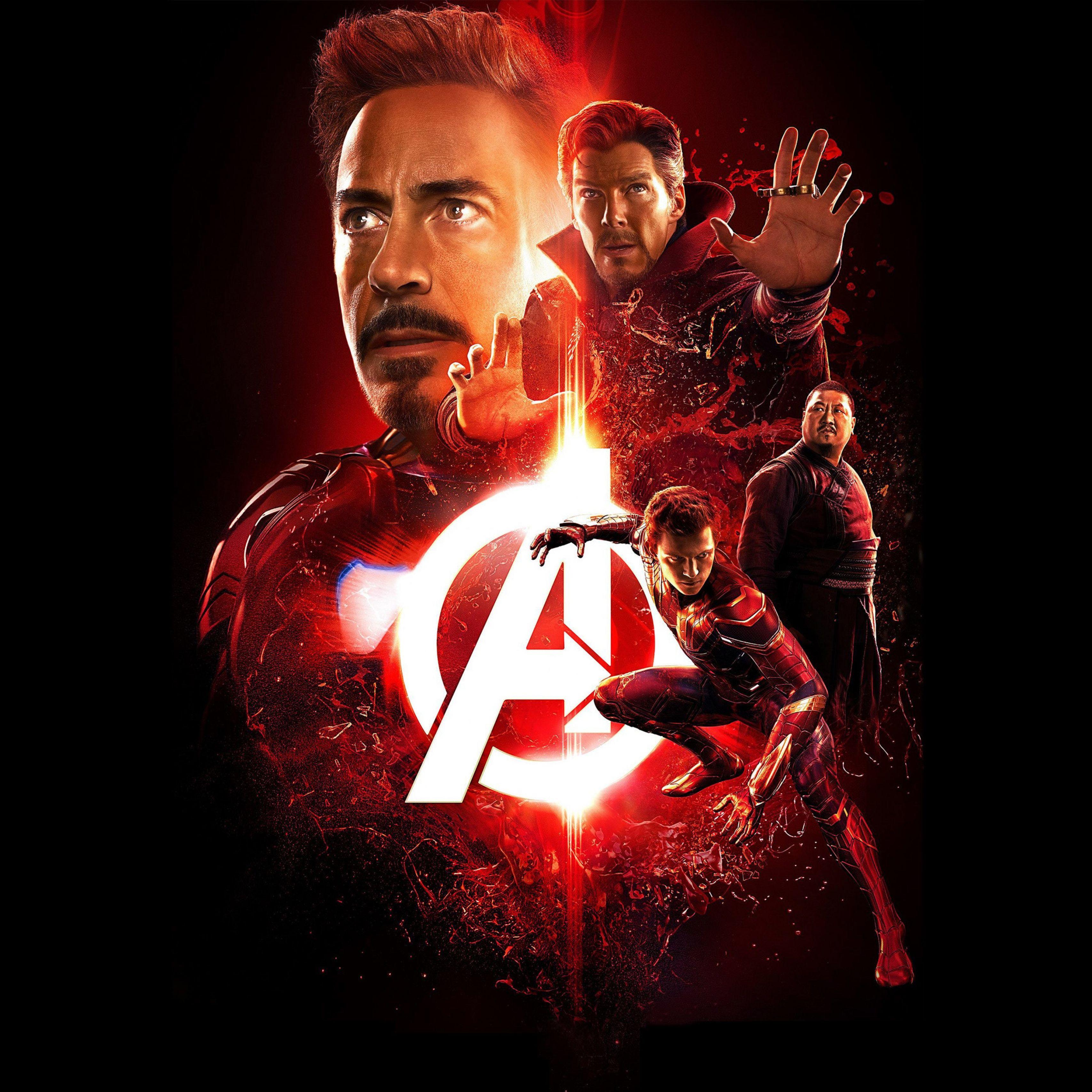 3415x3415 Download Iron Man Reality Stone Poster Avengers Infinity War 2018
