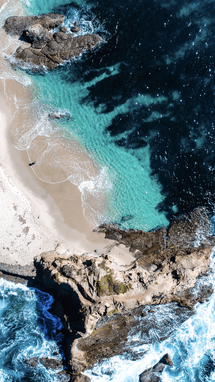 750x1334 Neverland Visuals. Ocean photography, Ocean wallpaper, Drone
