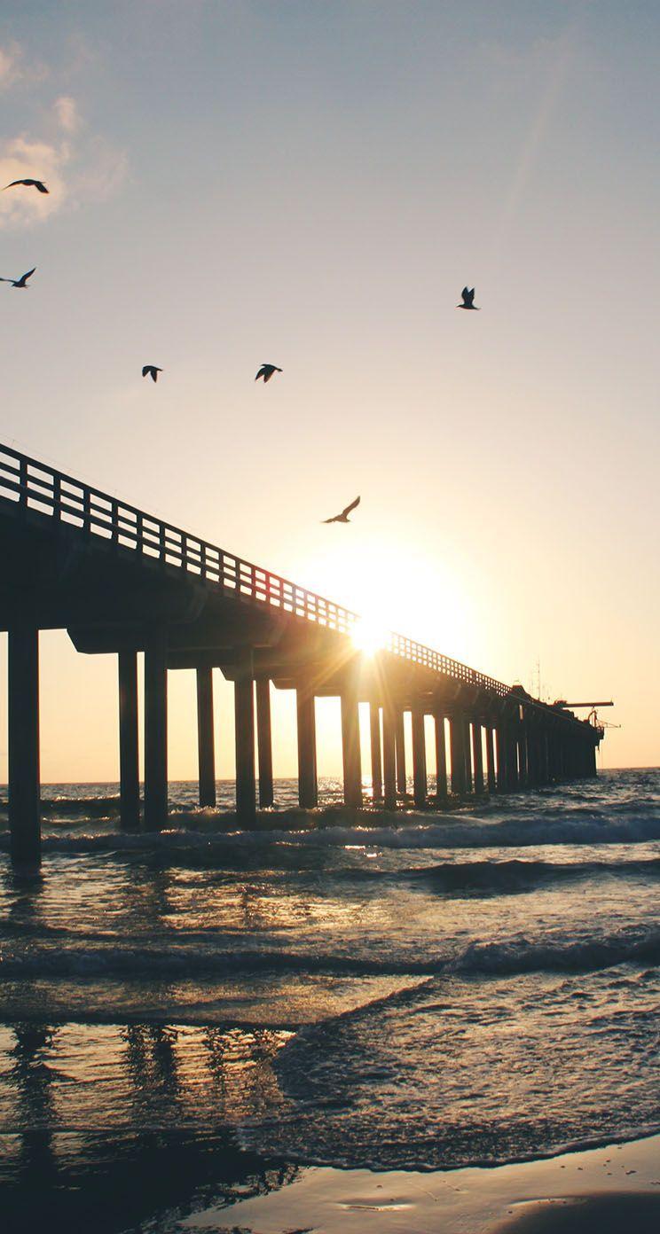 San Diego Beach Sunrise iPhone Wallpaper  iDrop News