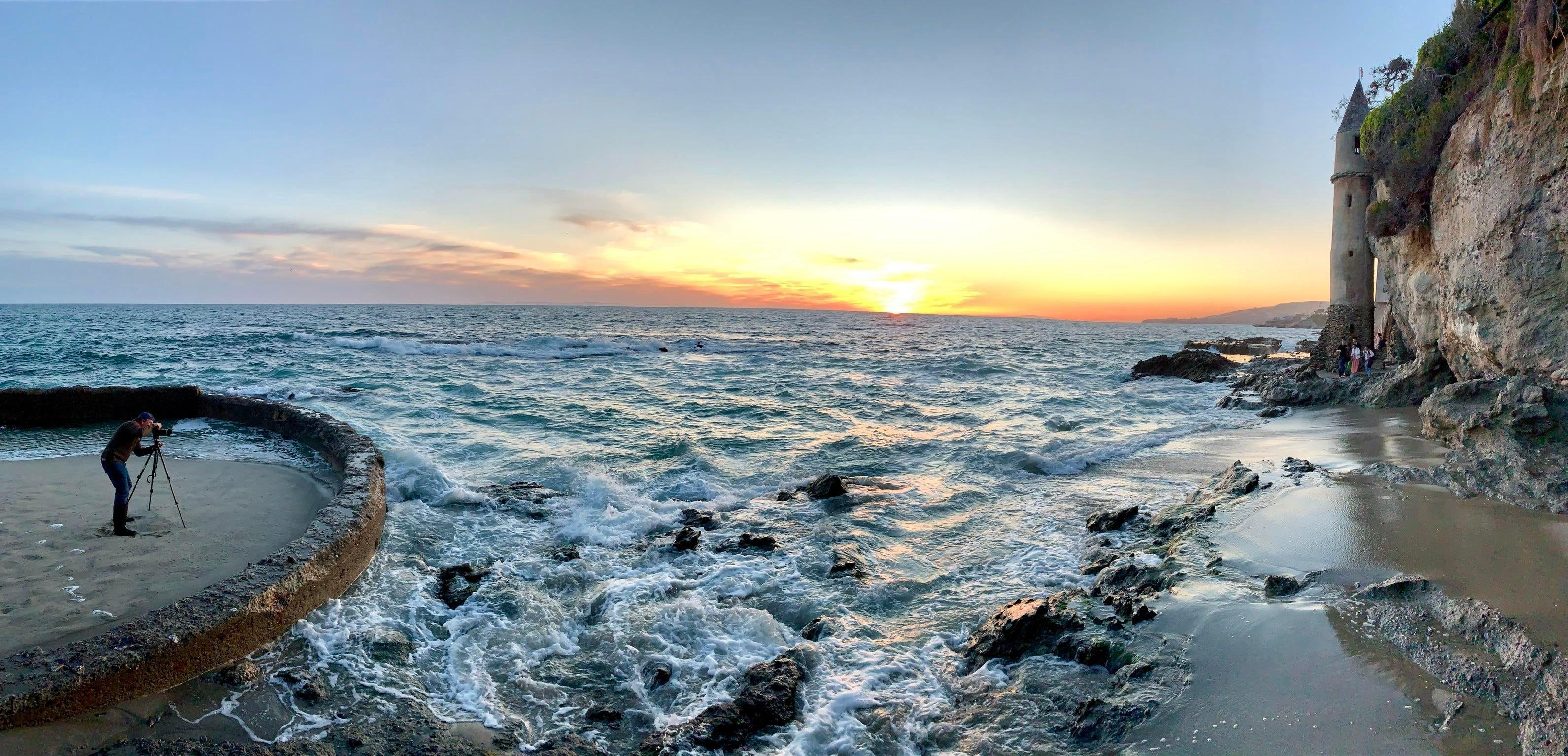 3182x1536 Took this picture using pano mode on my Max. Laguna Beach CA