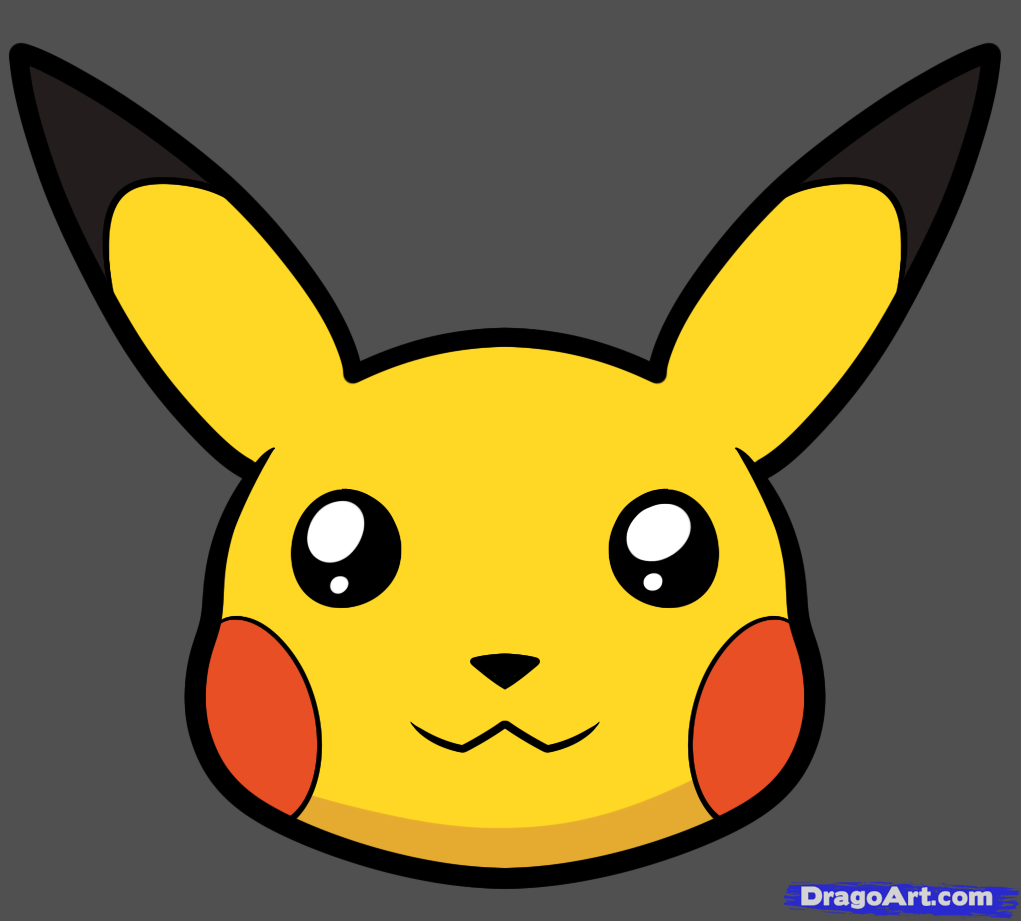1021x921 Pikachu Easy, Step by Step, Pokemon Characters, Anime