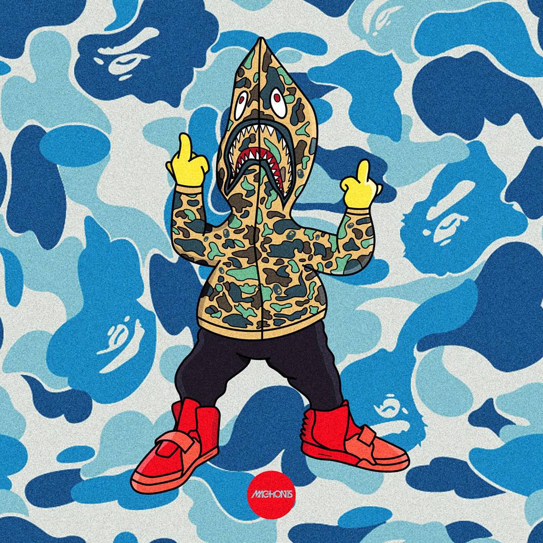 1080x1080 By 1080 Hypebeast Wallpaper: Dope Supreme Bape Nike Toons
