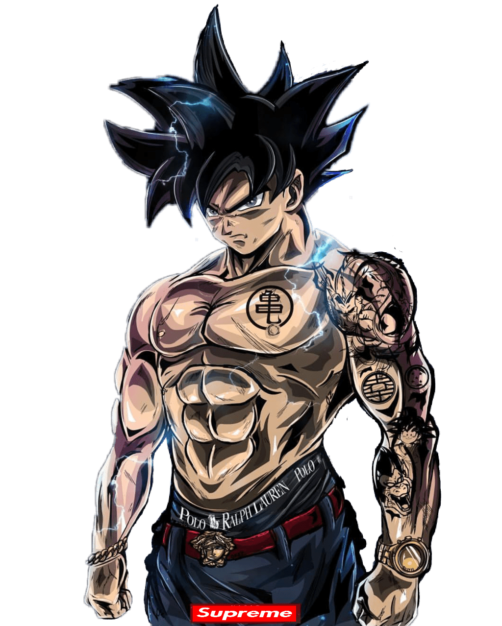 1024x1278 Goku Wallpaper Hypebeast