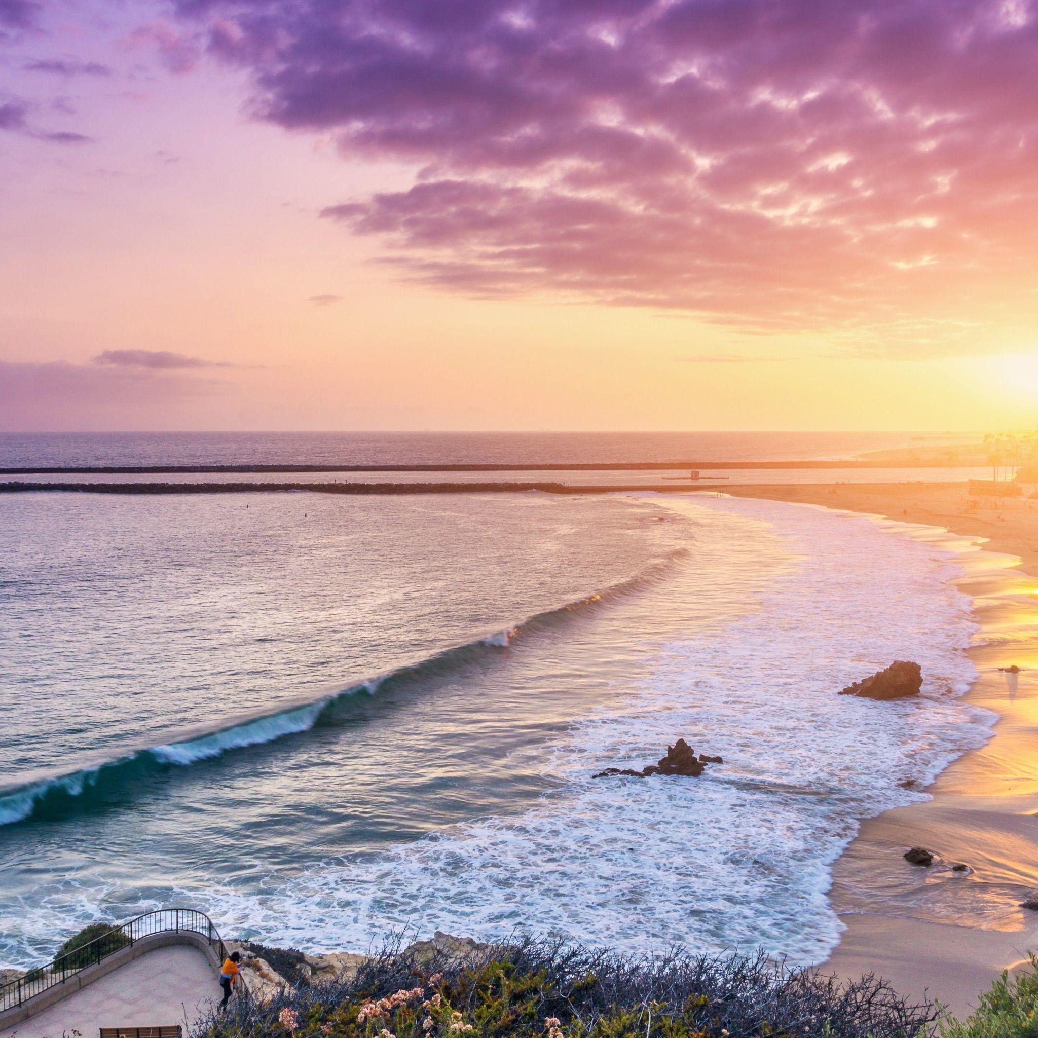 2048x2048 Corona Del Mar Newport Beach 5k iPad Air HD 4k