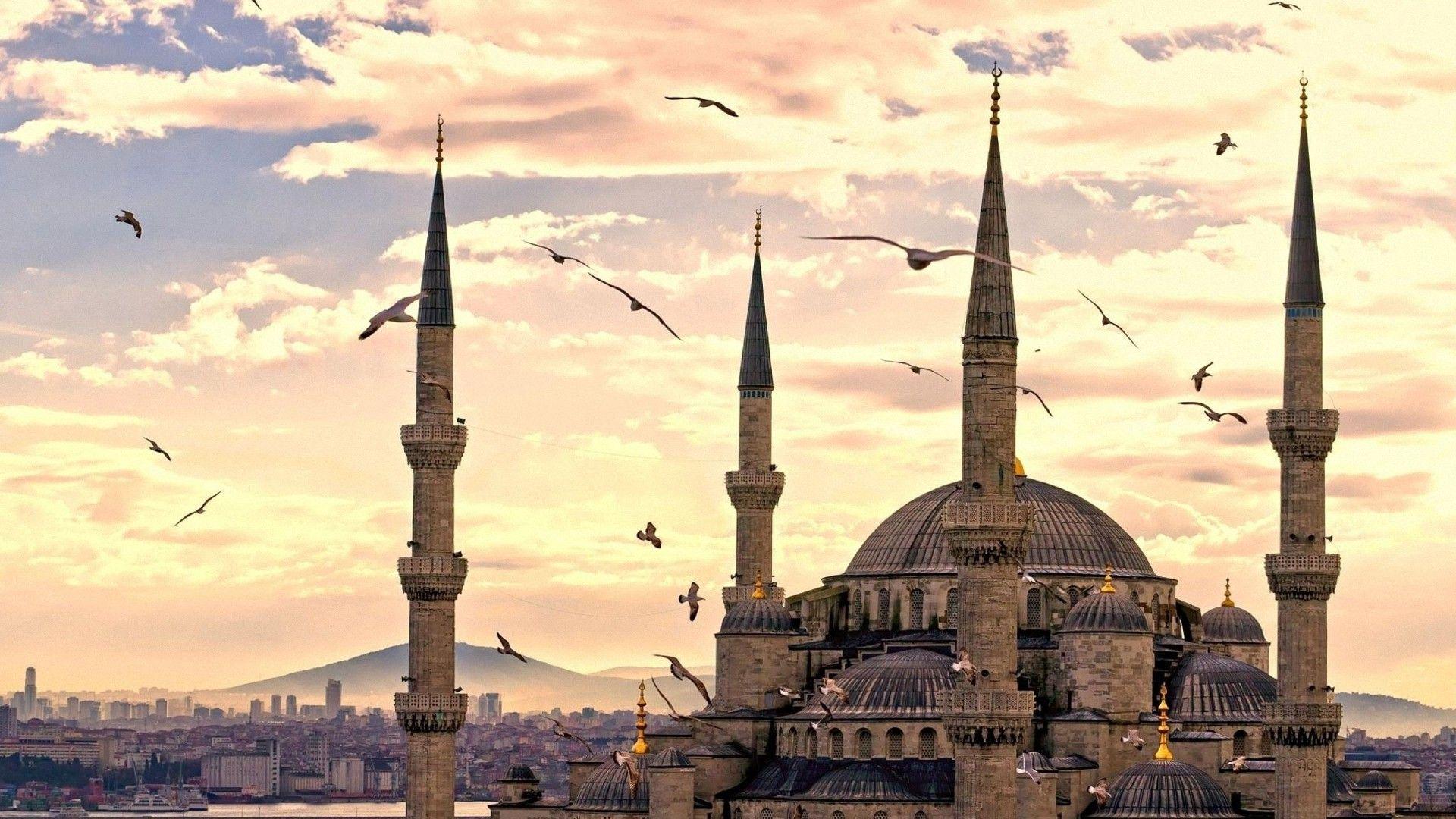 1920x1080 Turkey Historical Istanbul City Architecture HD Wallpaper