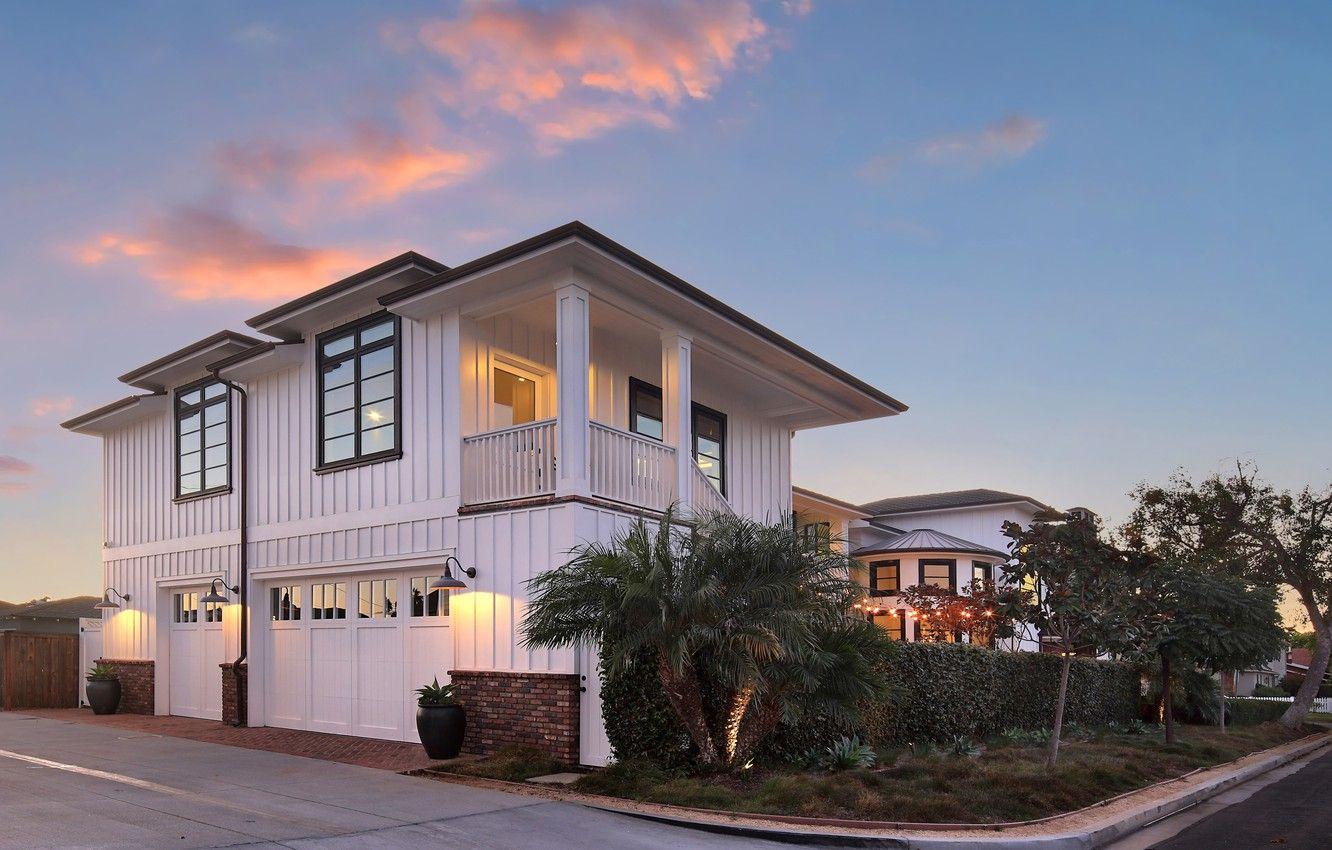1332x850 Wallpaper house, photo, garage, USA, mansion, Newport Beach image