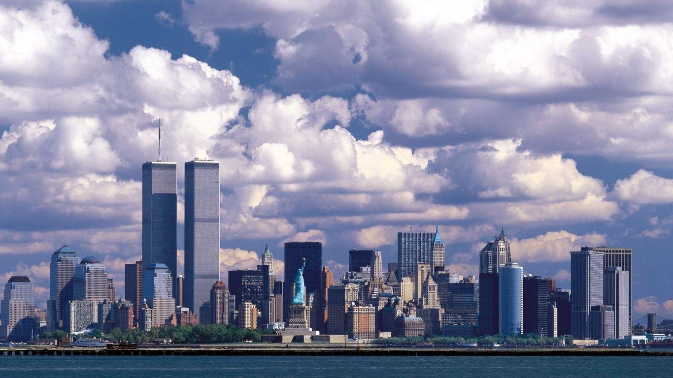 1366x768 Urban landscape / New York / USA Desktop wallpaper 1366x768