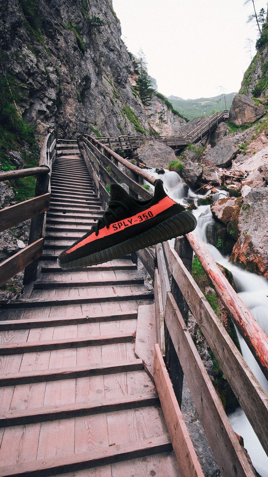 1080x1920 Yeezy Boost 350 Wallpaper