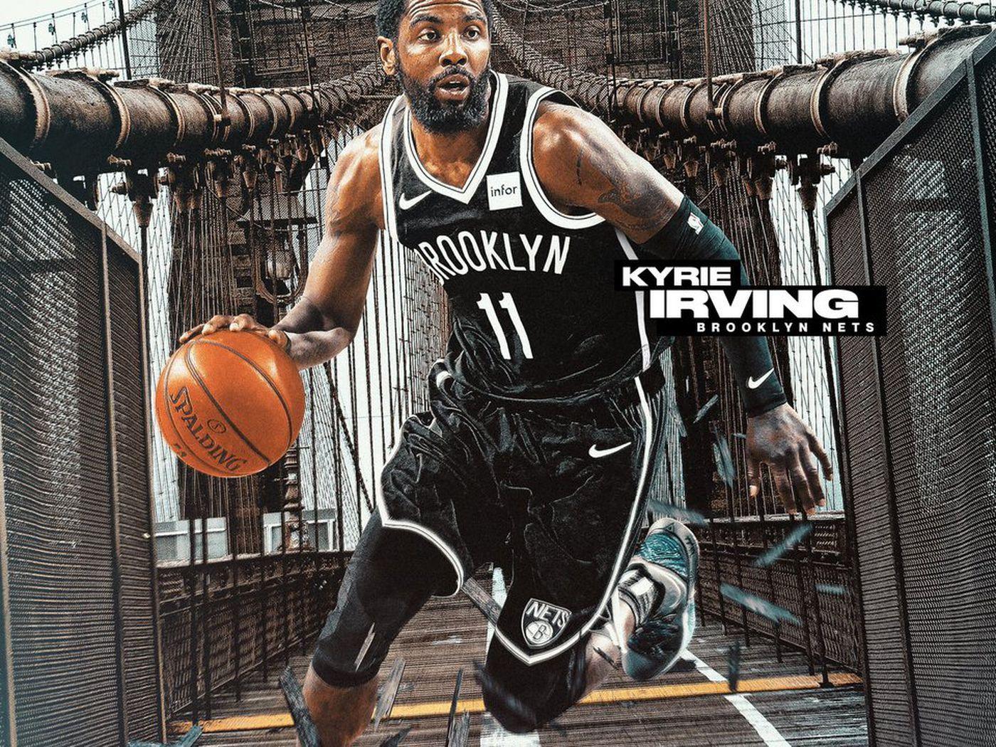 1400x1050 Kyrie Irving Brooklyn Nets hình nền