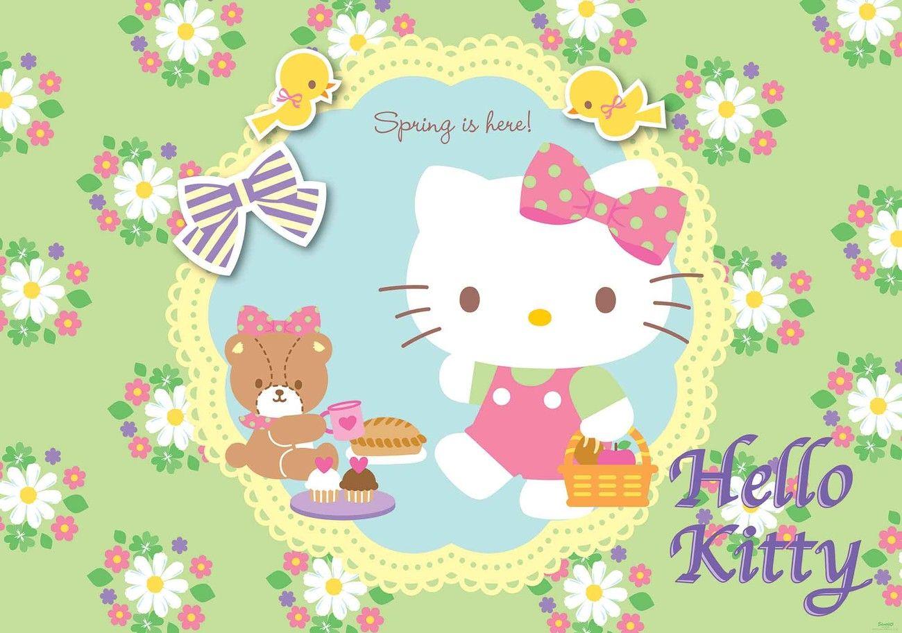 Hello Kitty Spring Wallpapers - Top Free Hello Kitty Spring Backgrounds ...
