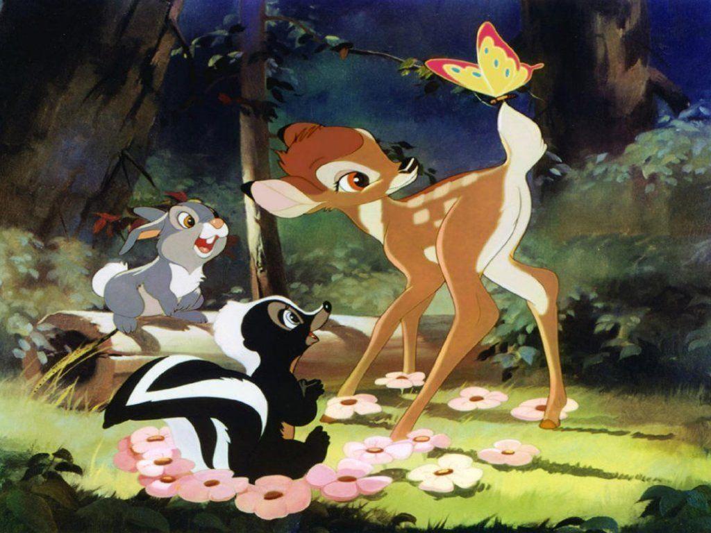 1024x768 Disney Bambi Wallpaper