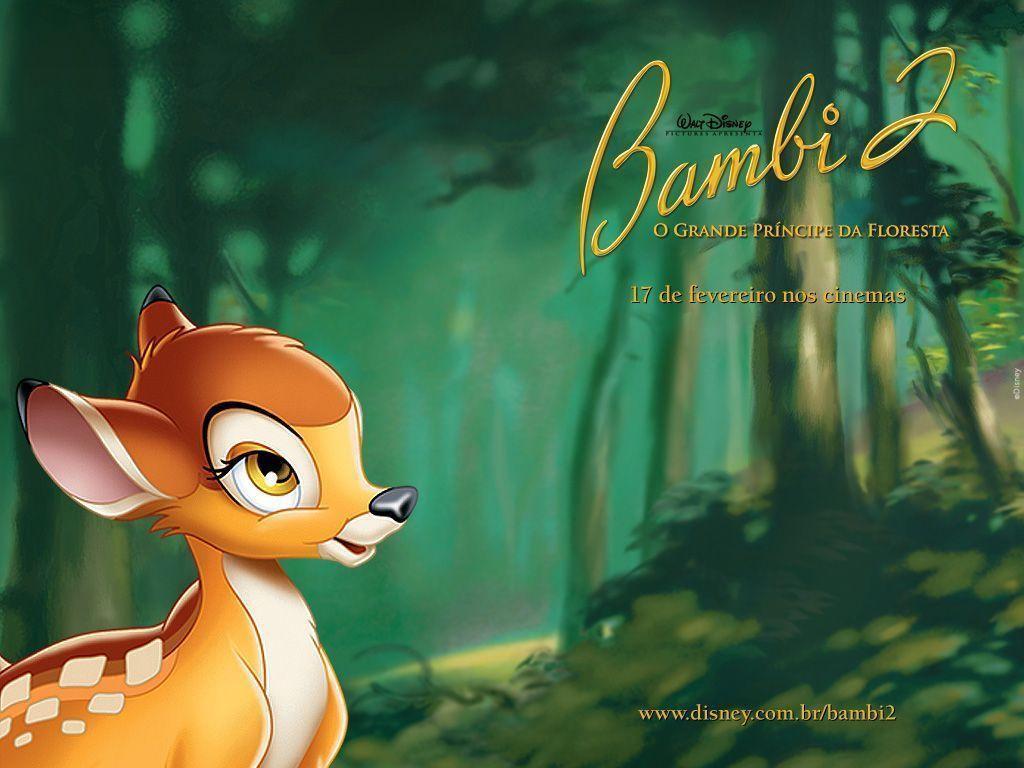 1024x768 Bambi Wallpaper