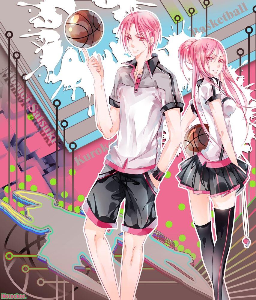 854x1000 Momoi Satsuki no Basuke Anime Image Board