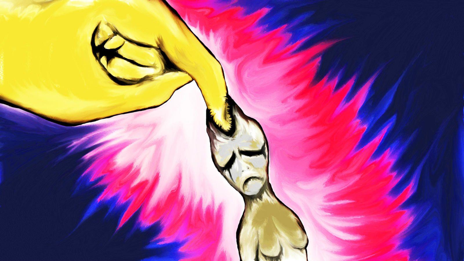 1600x900 Jack Stauber digital painting