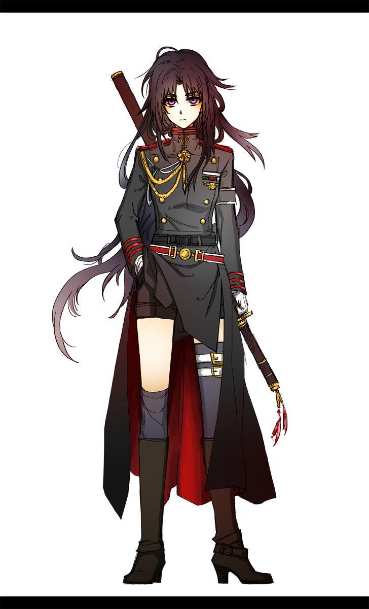 728x1200 Ichinose Guren no Seraph Anime Image Board