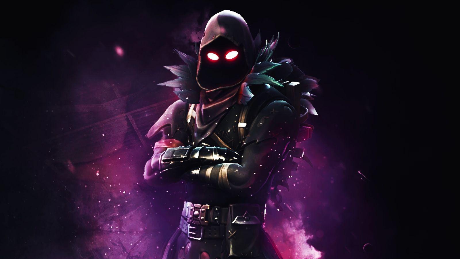 1600x900 Raven Fortnite Battle Royale 4K 1600x900 Resolution