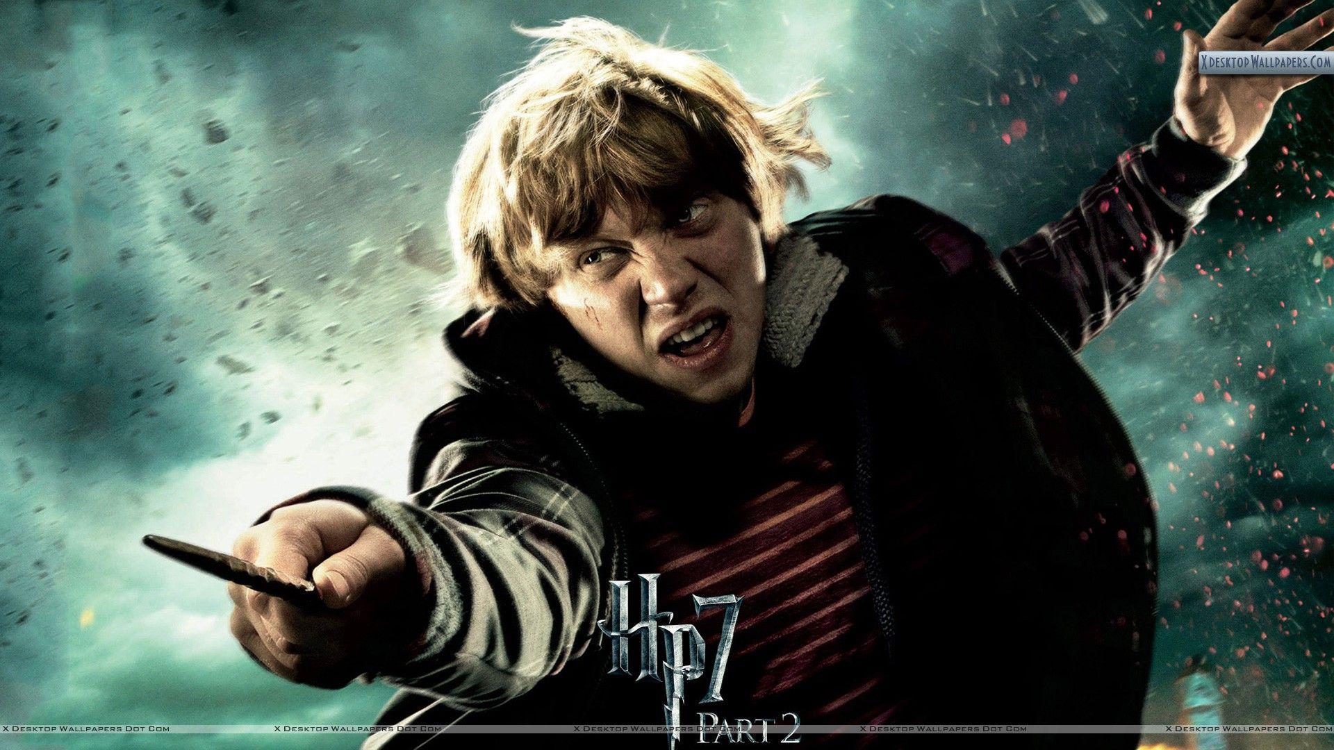 1920x1080 Rupert Grint In Harry Potter And The Deathly Hallows Part 2 Wallpaper
