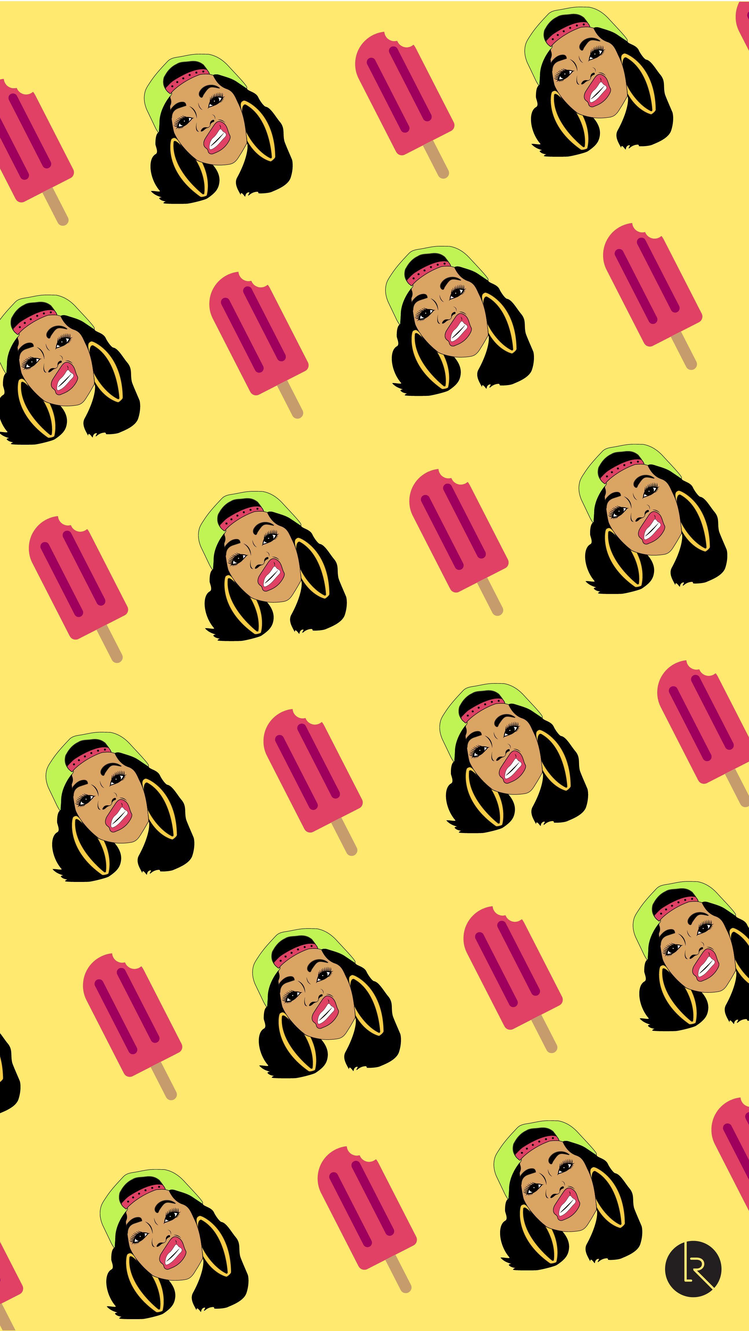 2588x4600 Cardi B iPhone Screen Saver. Cute screen savers, Screen savers