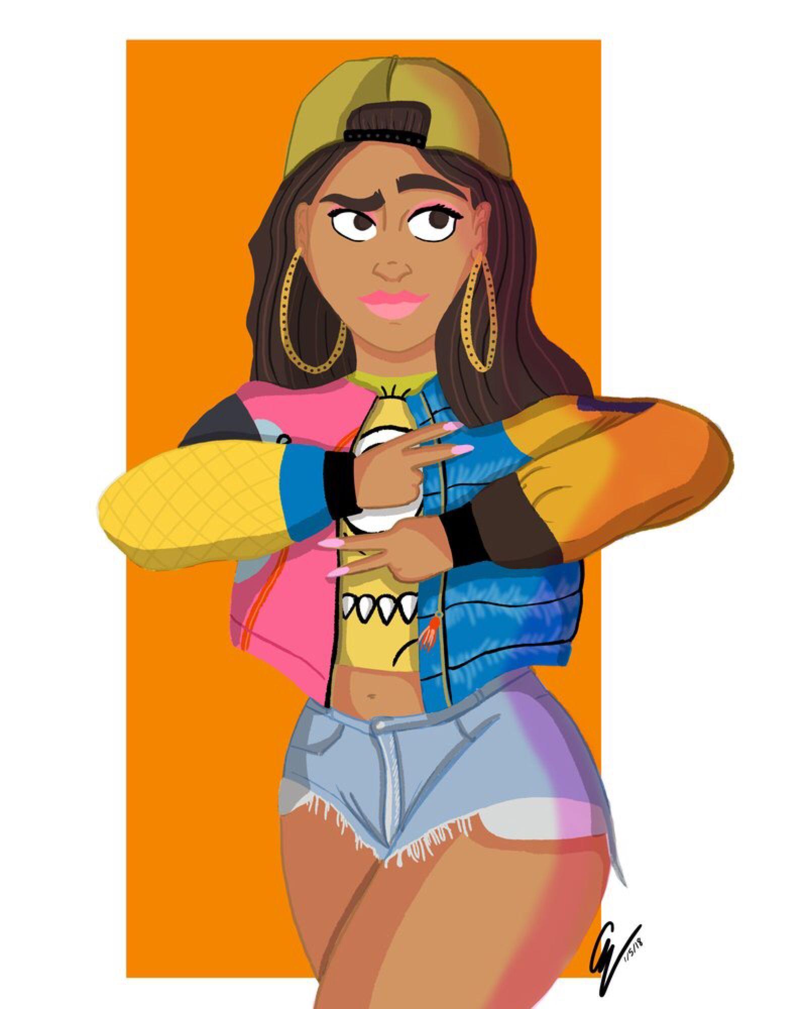 1600x2000 Cardi B IMVU Wallpaper