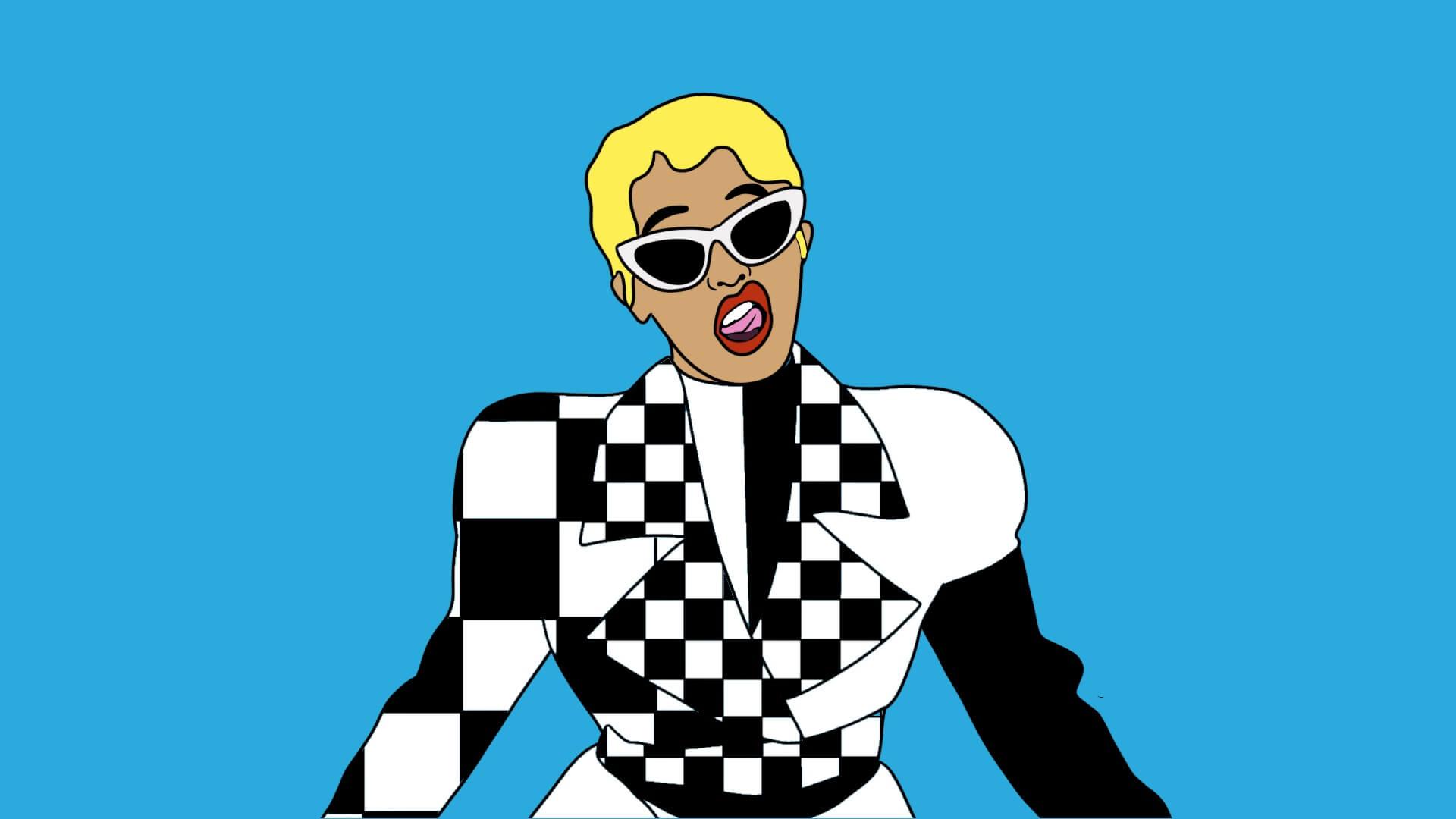 Cardi B Cartoon Wallpapers - Top Free Cardi B Cartoon Backgrounds