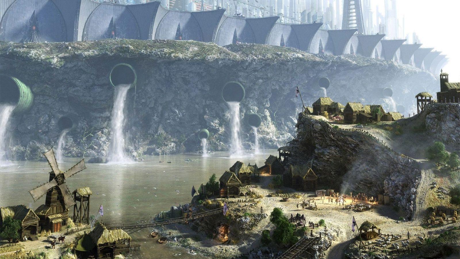 1600x900 Download 1600x900 3D Fantasy Place Wallpaper Desktop
