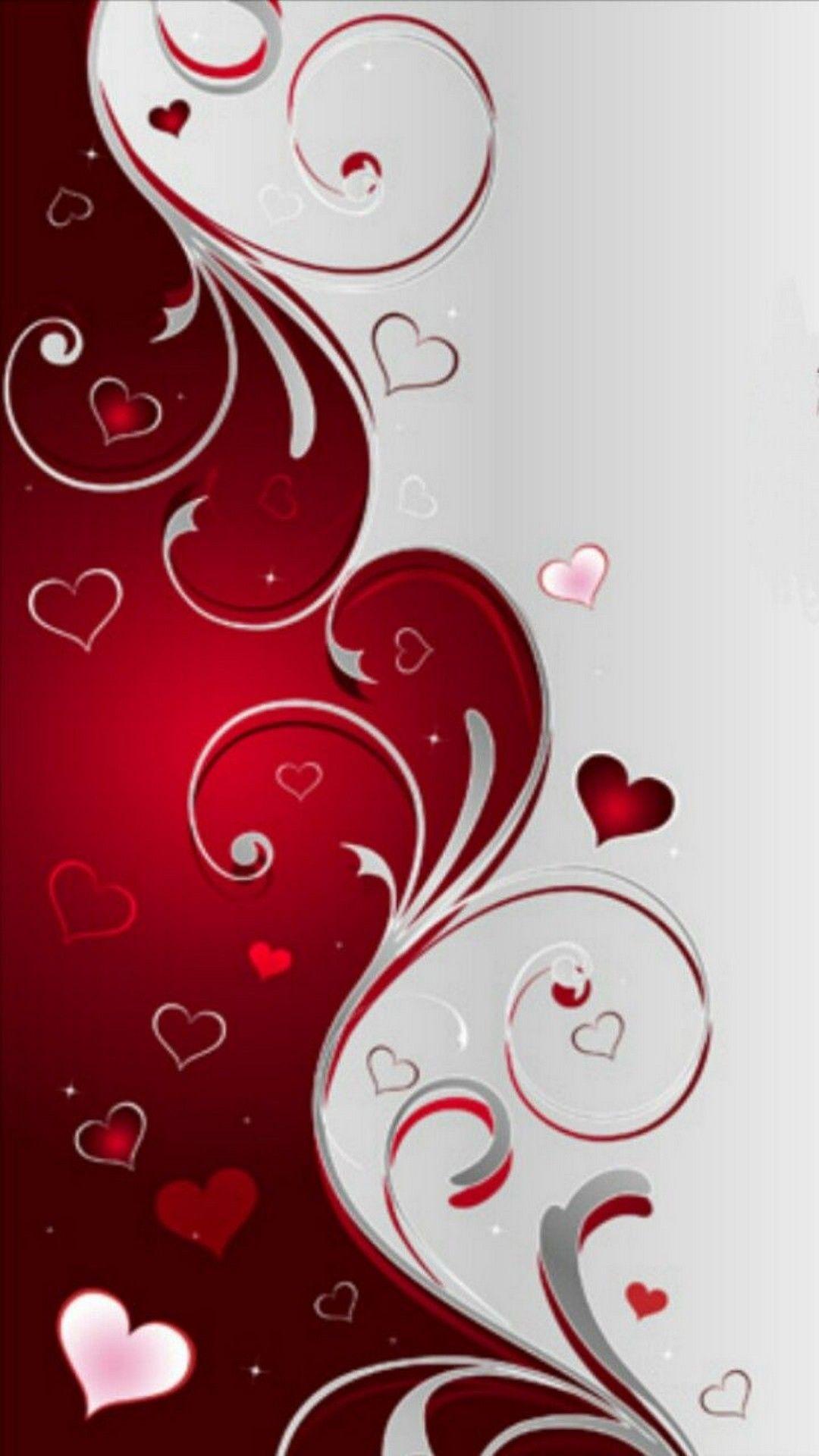 Happy Valentine's Day Background Graphic by 2kaleh.studio2 · Creative  Fabrica