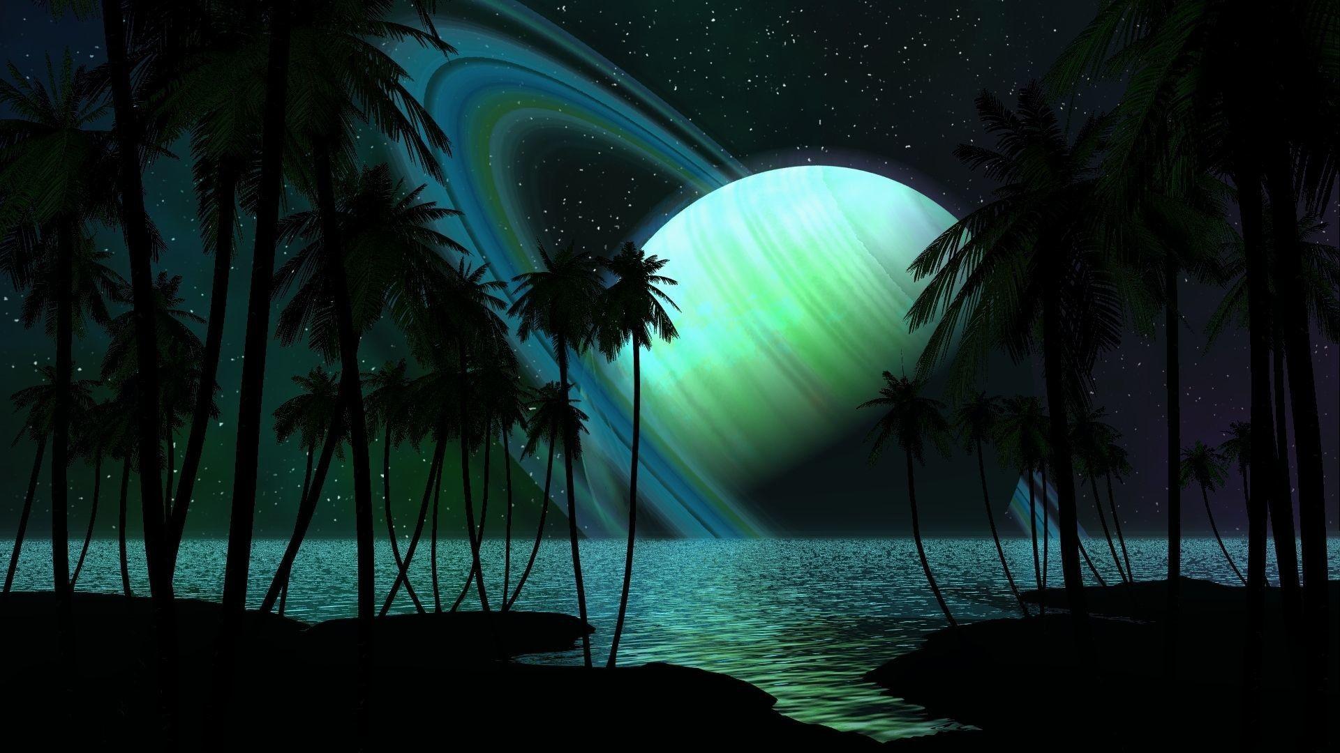 1920x1080 Saturn Wallpaper