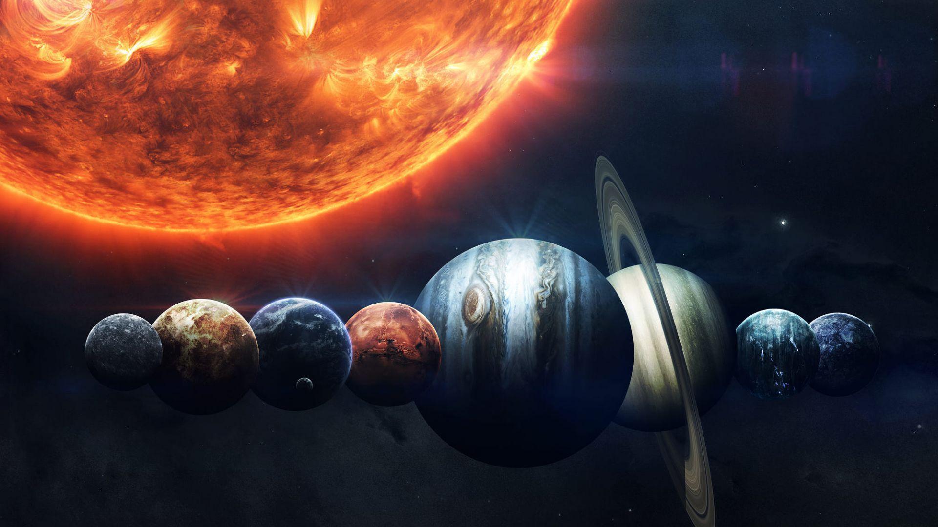 1920x1080 sun, planet, HD (horizontal). Planets, Planets wallpaper, Saturn