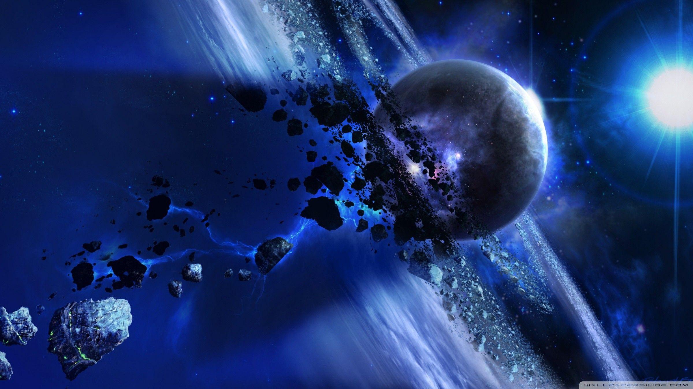 2400x1350 Saturn Wallpaper