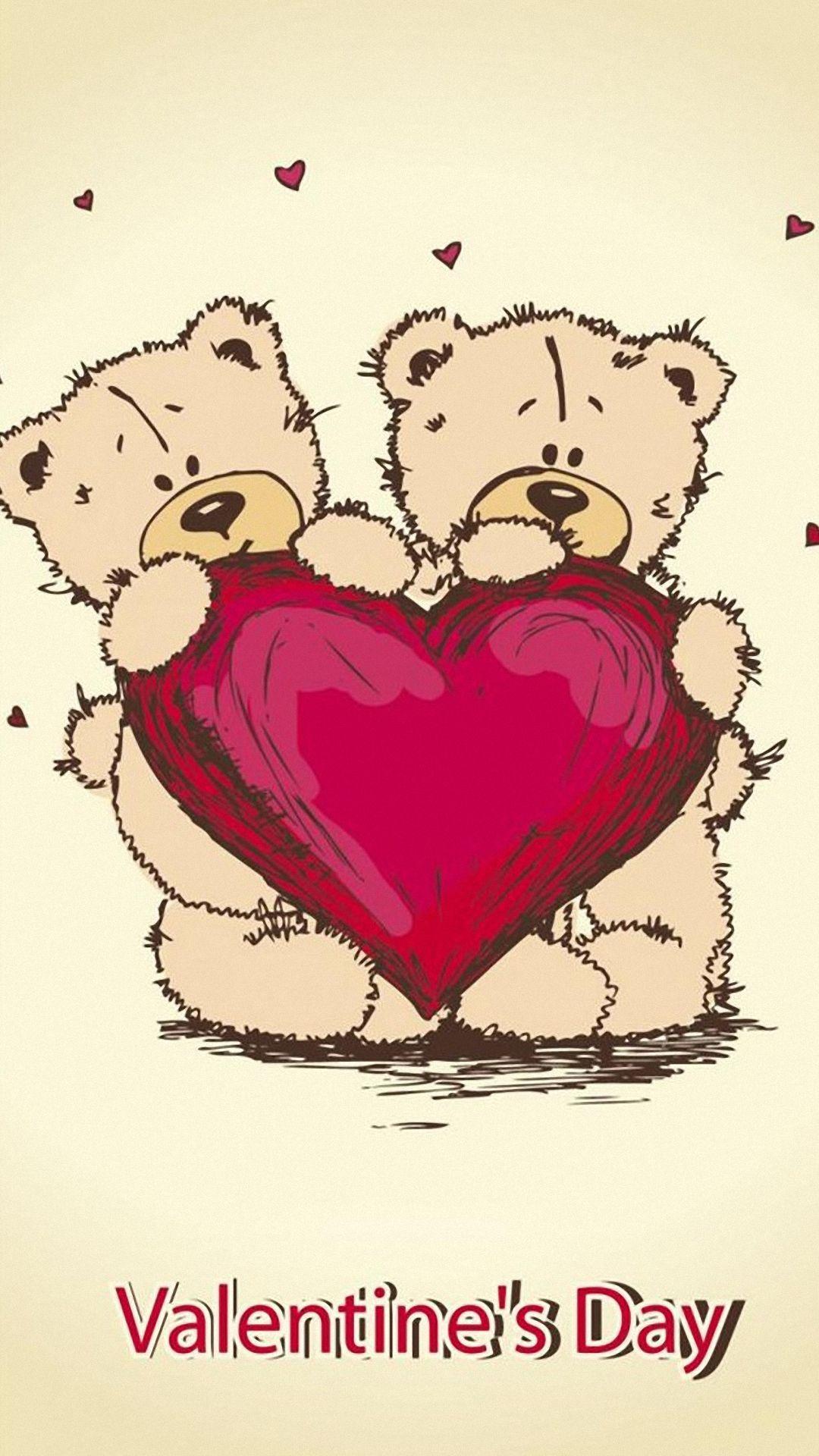 1080x1920 Valentine's Day Teddy. Happy Teddy Day! Tap to see more Teddy iPhone