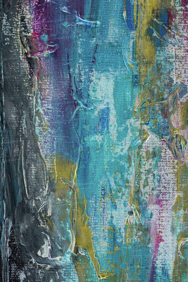 801x1200 Artistic Background With Colorful Brush Strokes Of