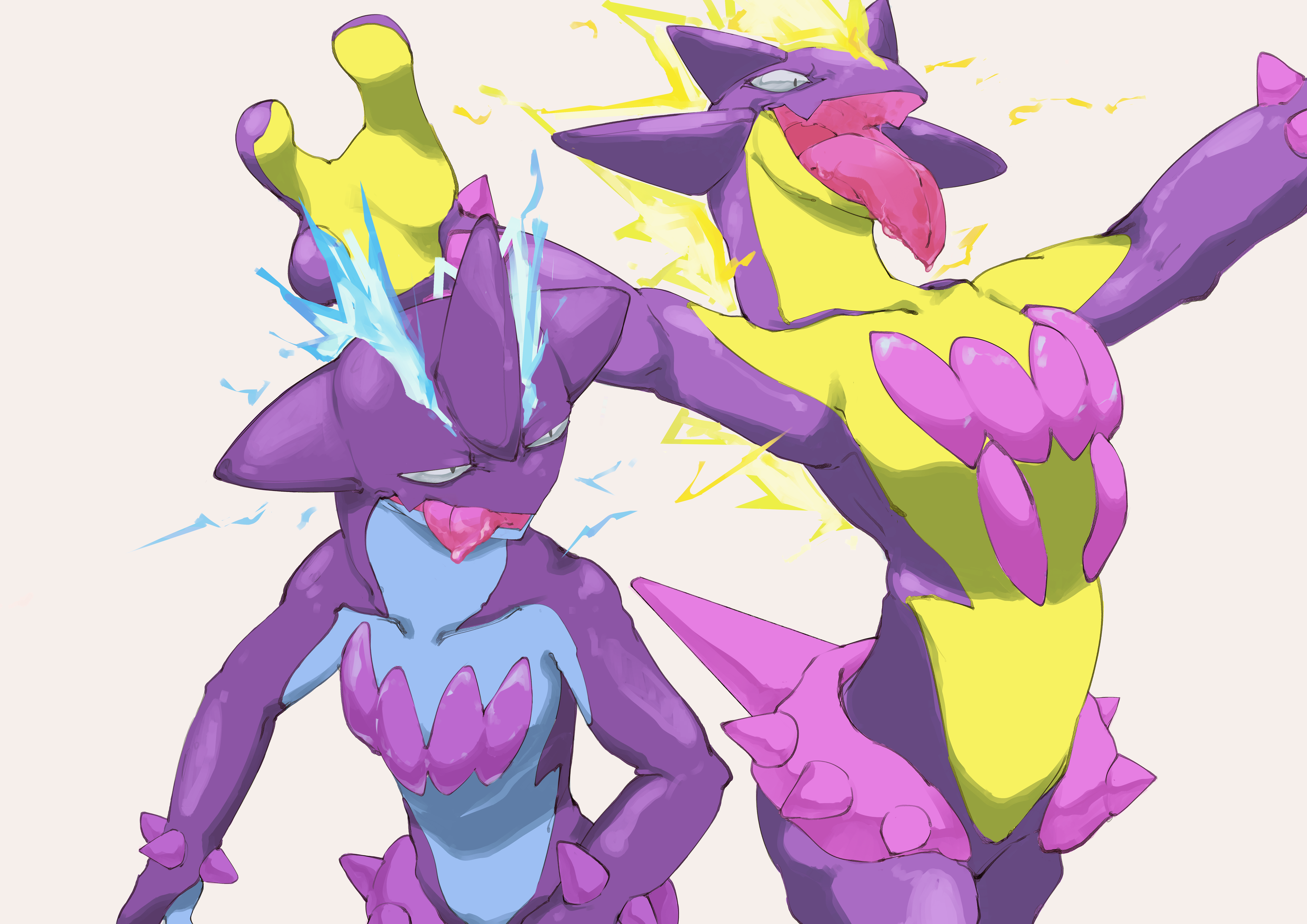 8185x5787 Toxtricityémon Sword & Shield Anime Image Board